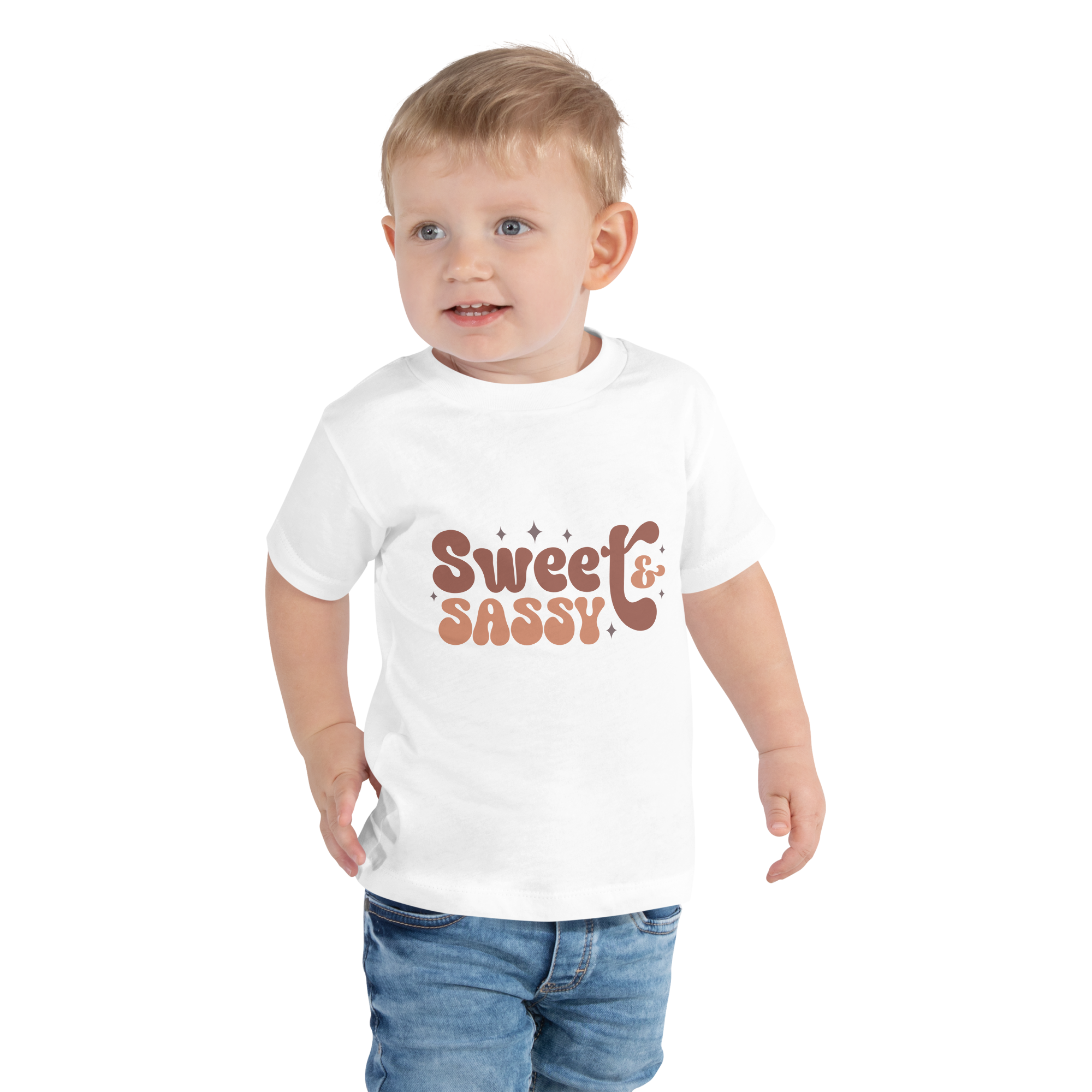 Sweet And Sassy Toddler Short Sleeve Tee