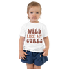 Wild Like My Curls Toddler Short Sleeve Tee