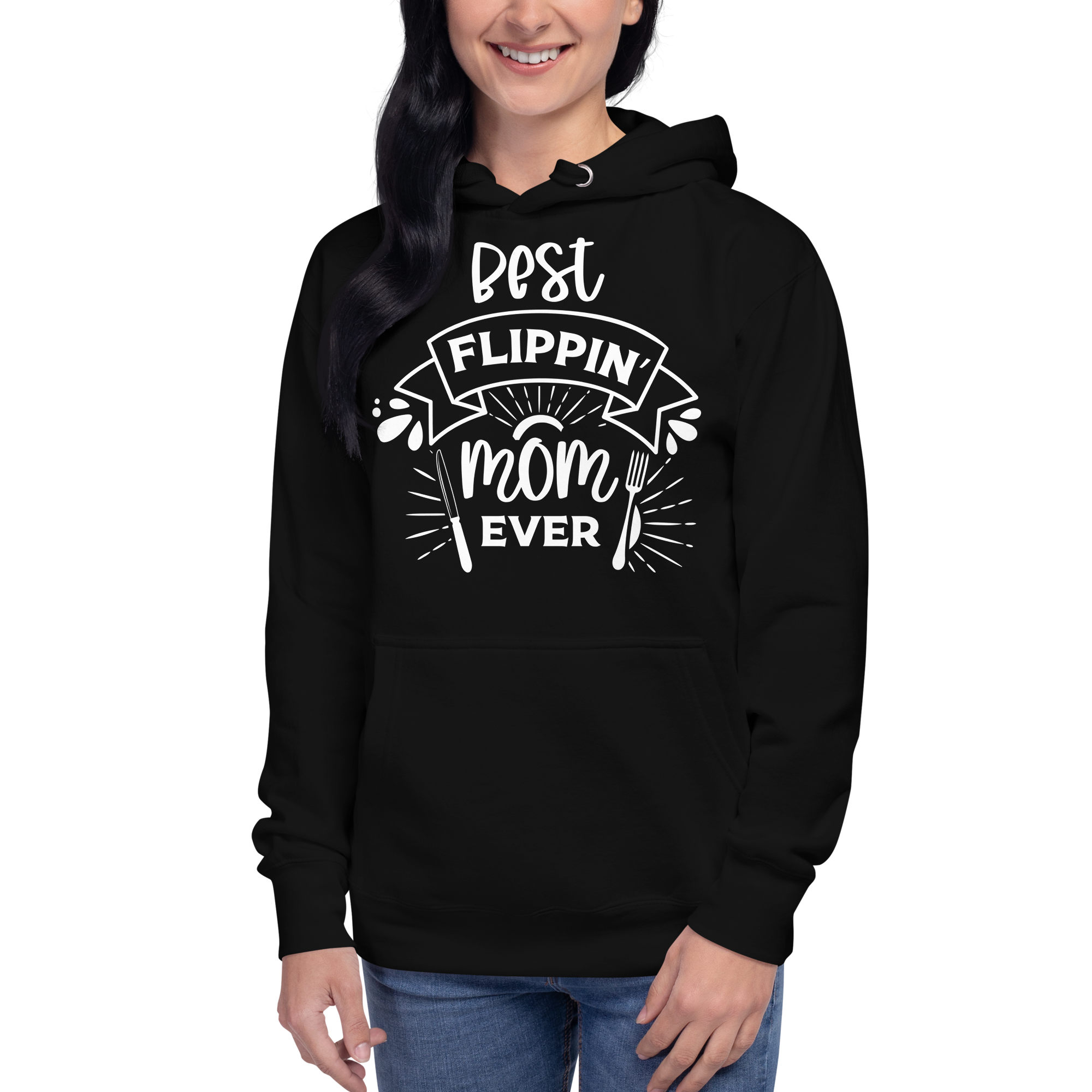 Best Flipping Mom Ever Unisex Hoodie