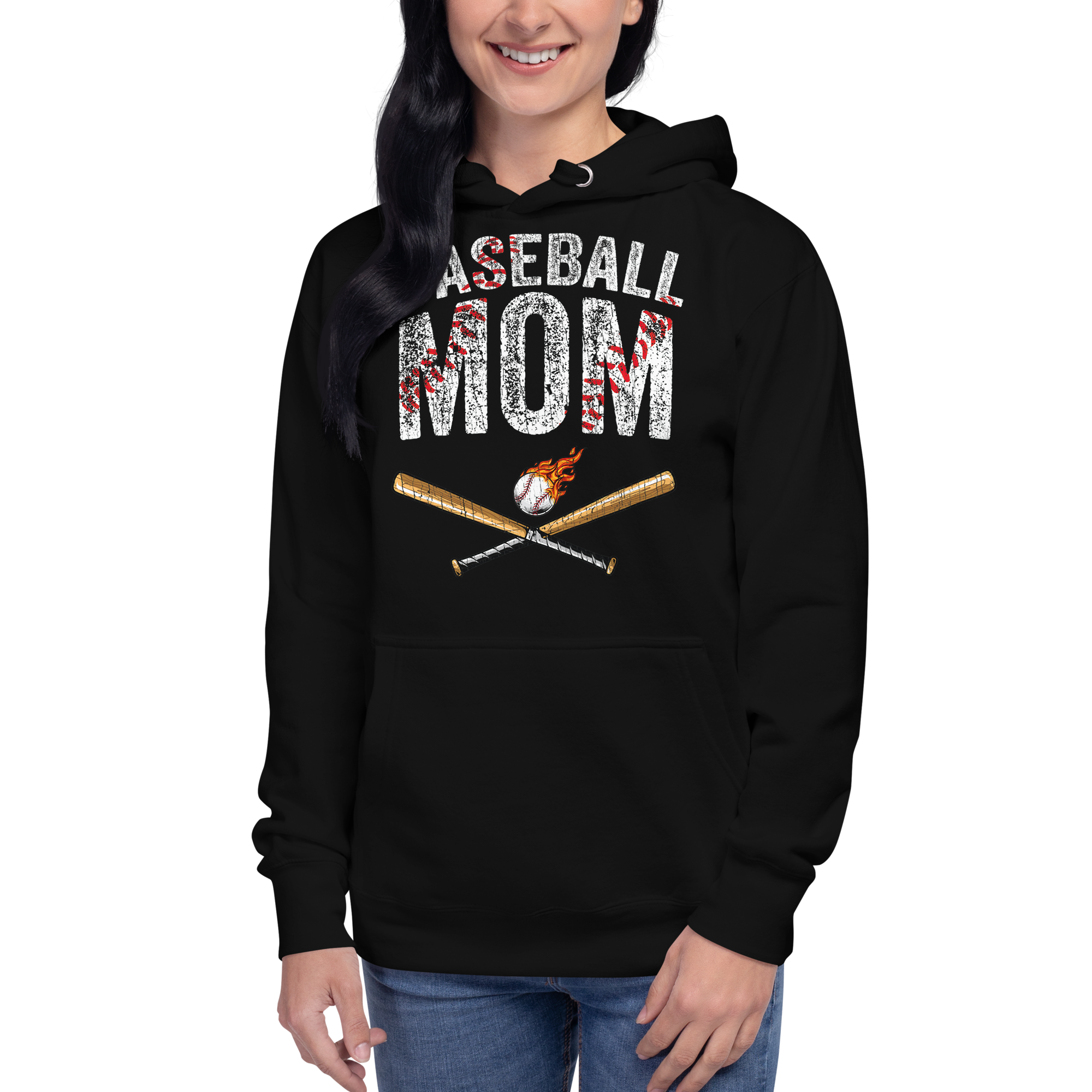 Baseball Mom Unisex Hoodie