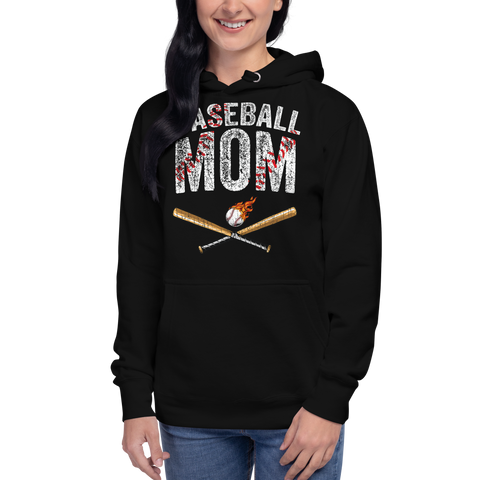 Baseball Mom Unisex Hoodie