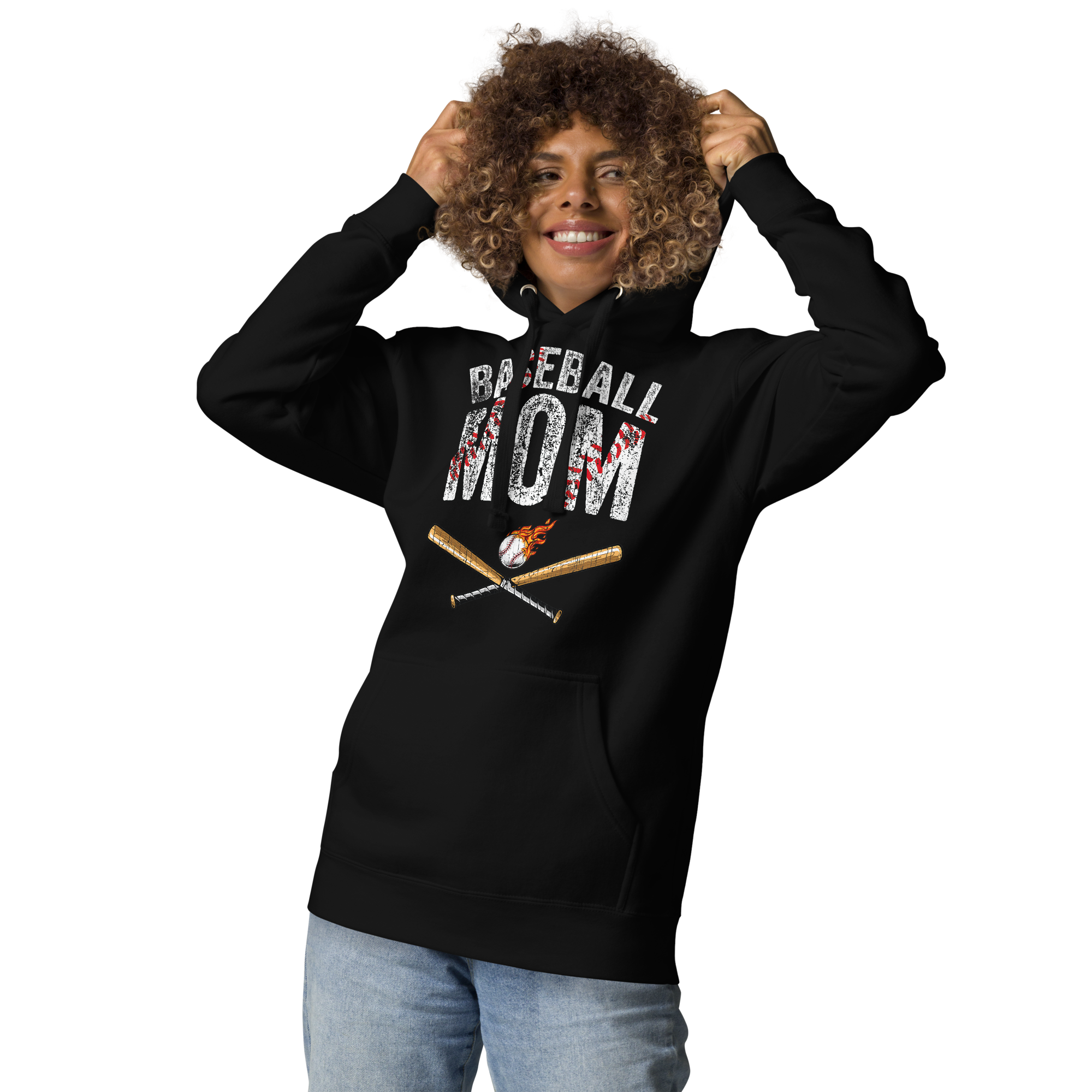 Baseball Mom Unisex Hoodie