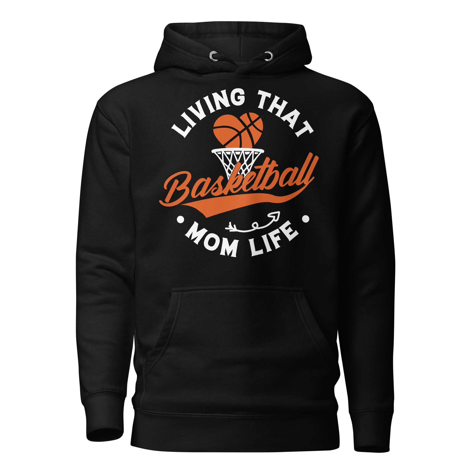 Living That Basketball Mom Life Unisex Hoodie