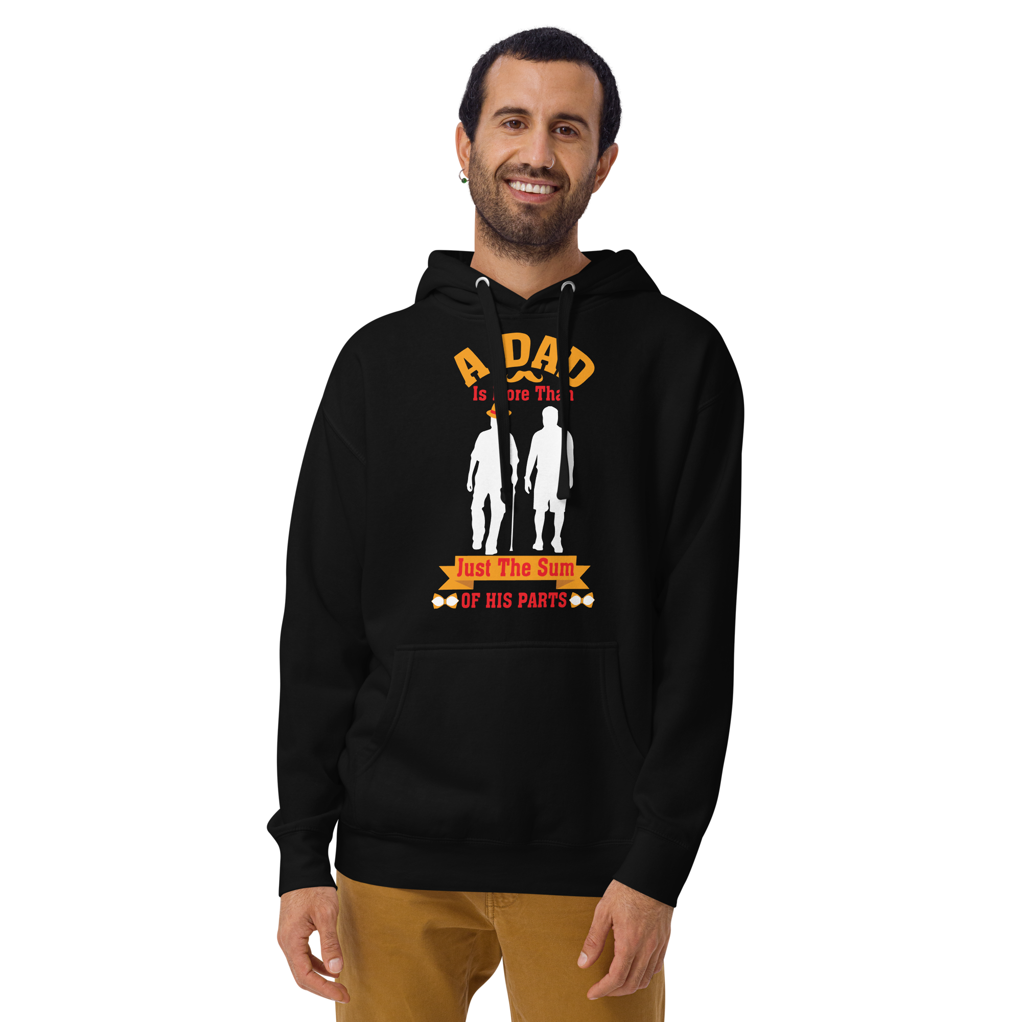 A Dad Is More Than Just The Sum Of His Parts Unisex Hoodie