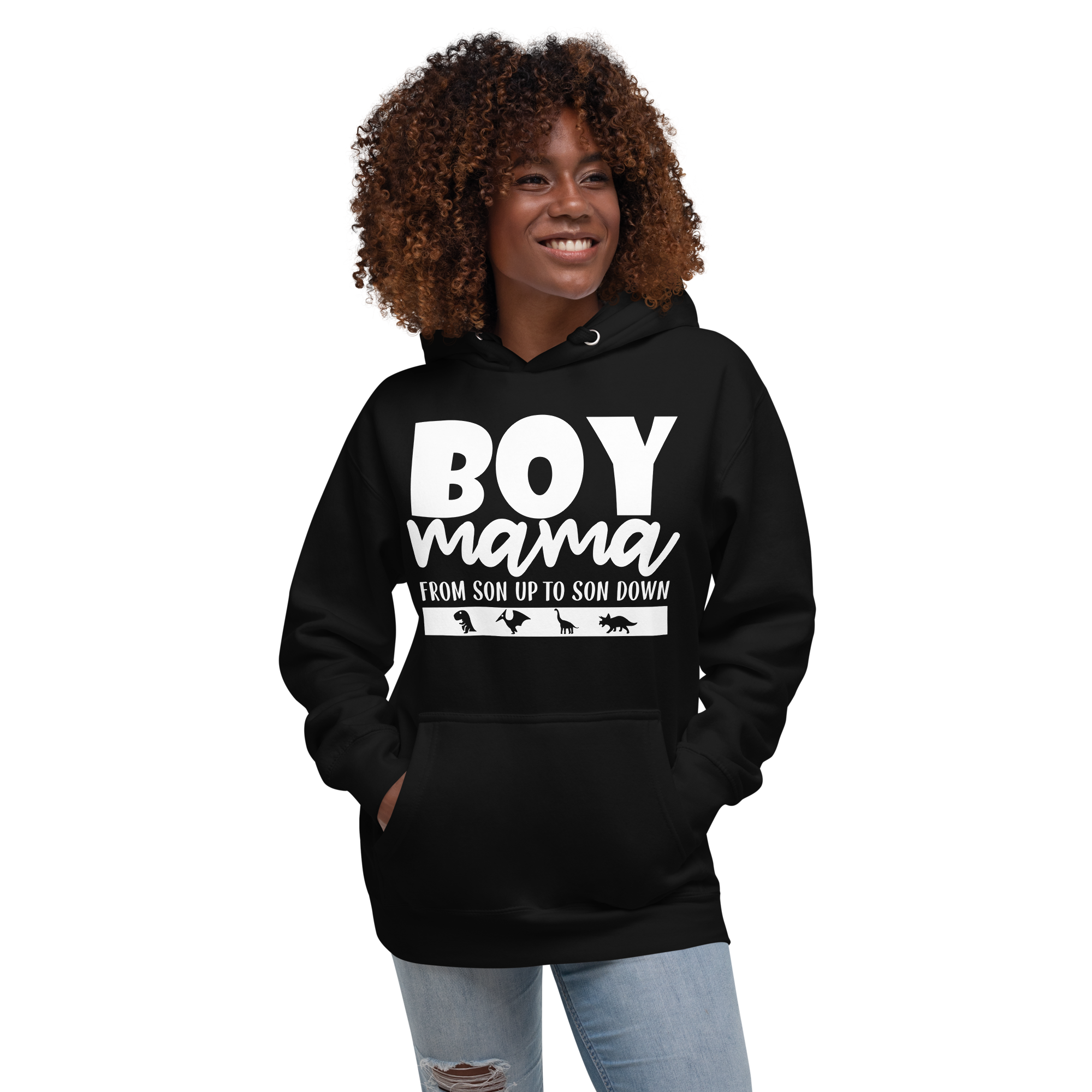 Boy Mama From Son Up To Son Down Unisex Hoodie