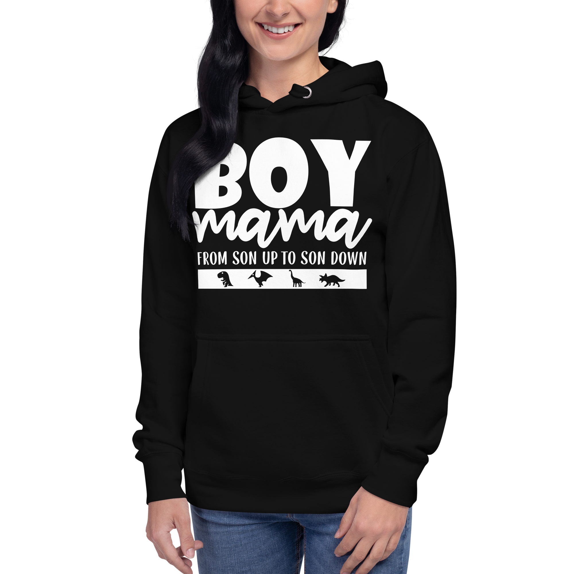 Boy Mama From Son Up To Son Down Unisex Hoodie