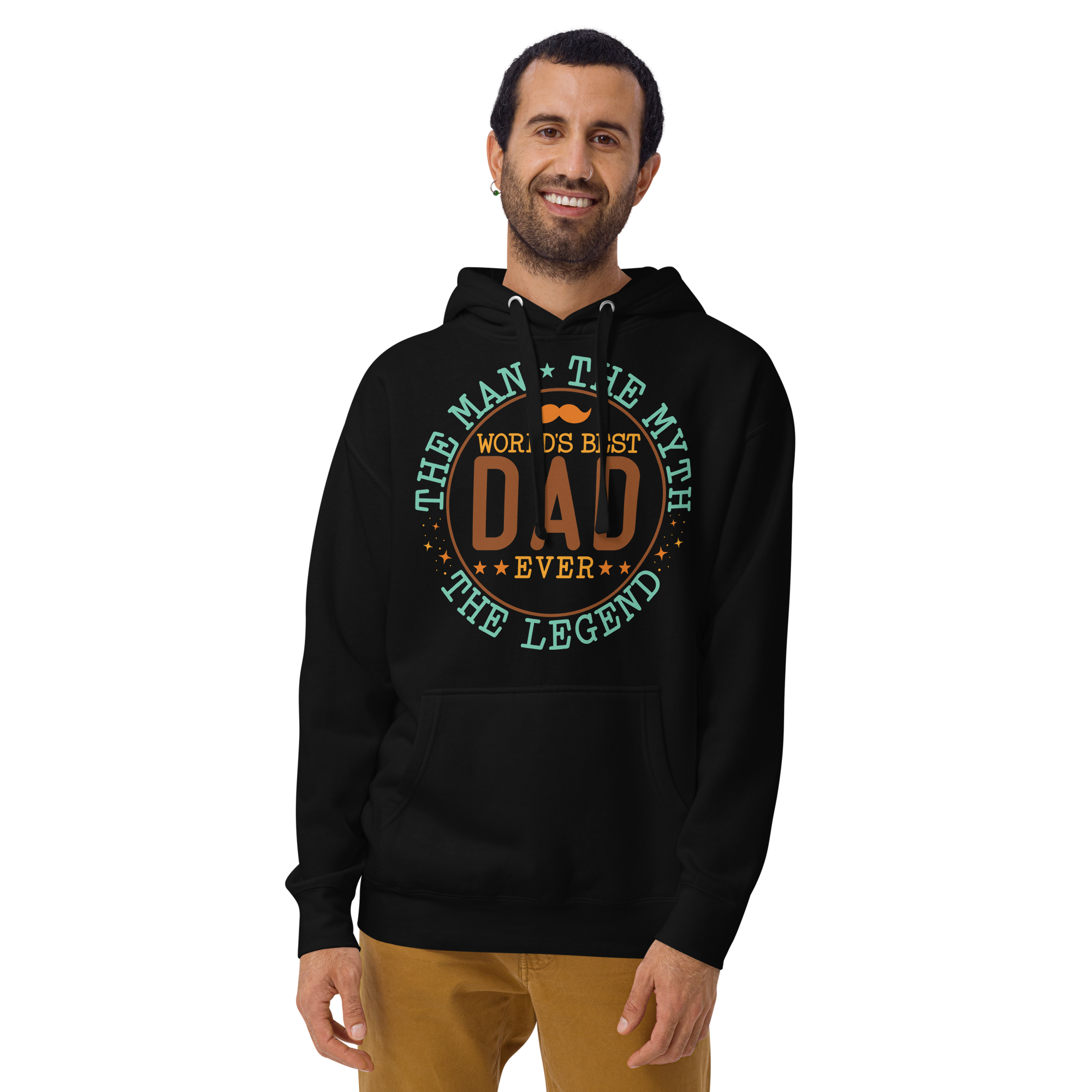 World's Best Dad Ever The Man The Myth The Legend Unisex Hoodie