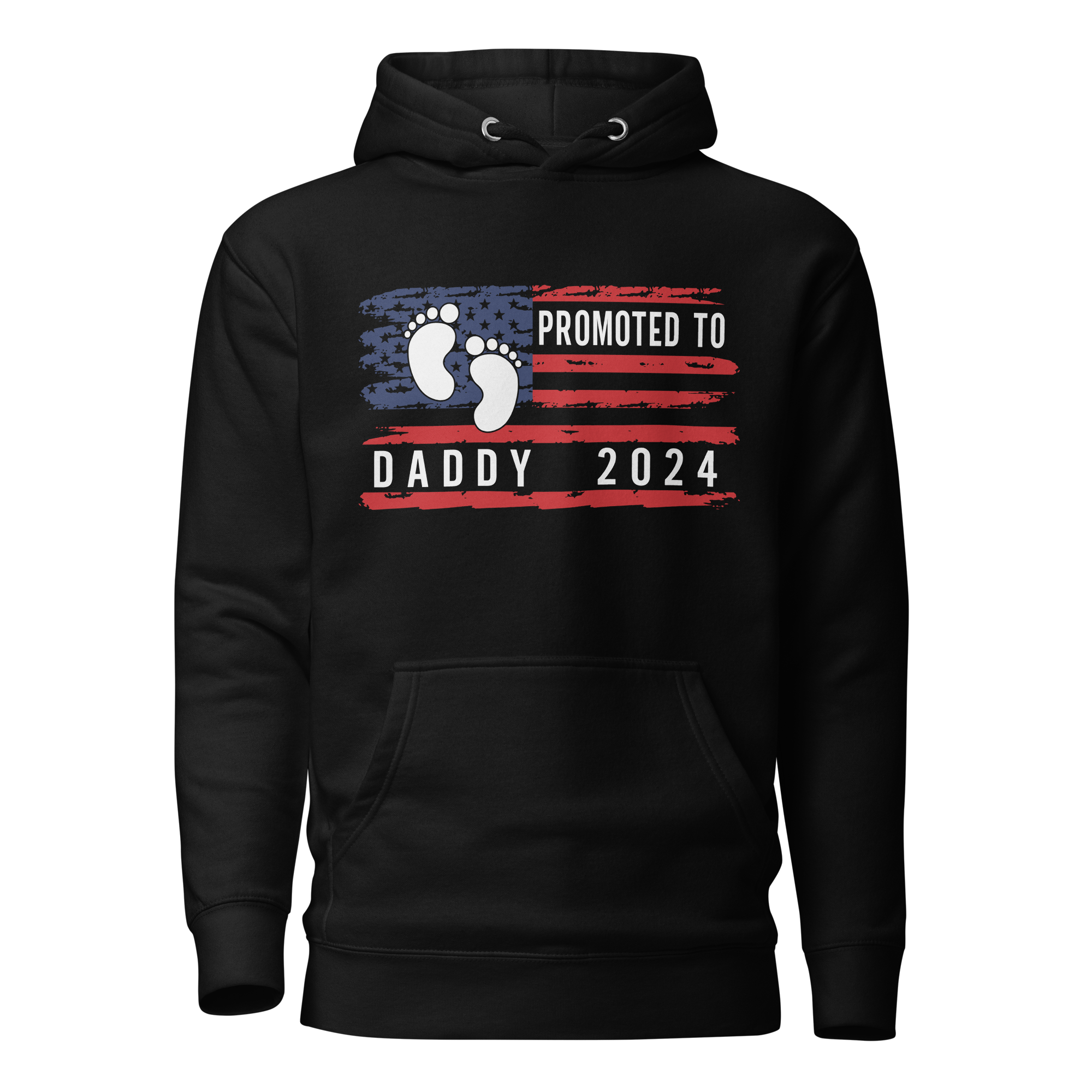 promoted to daddy 2024 Unisex Hoodie