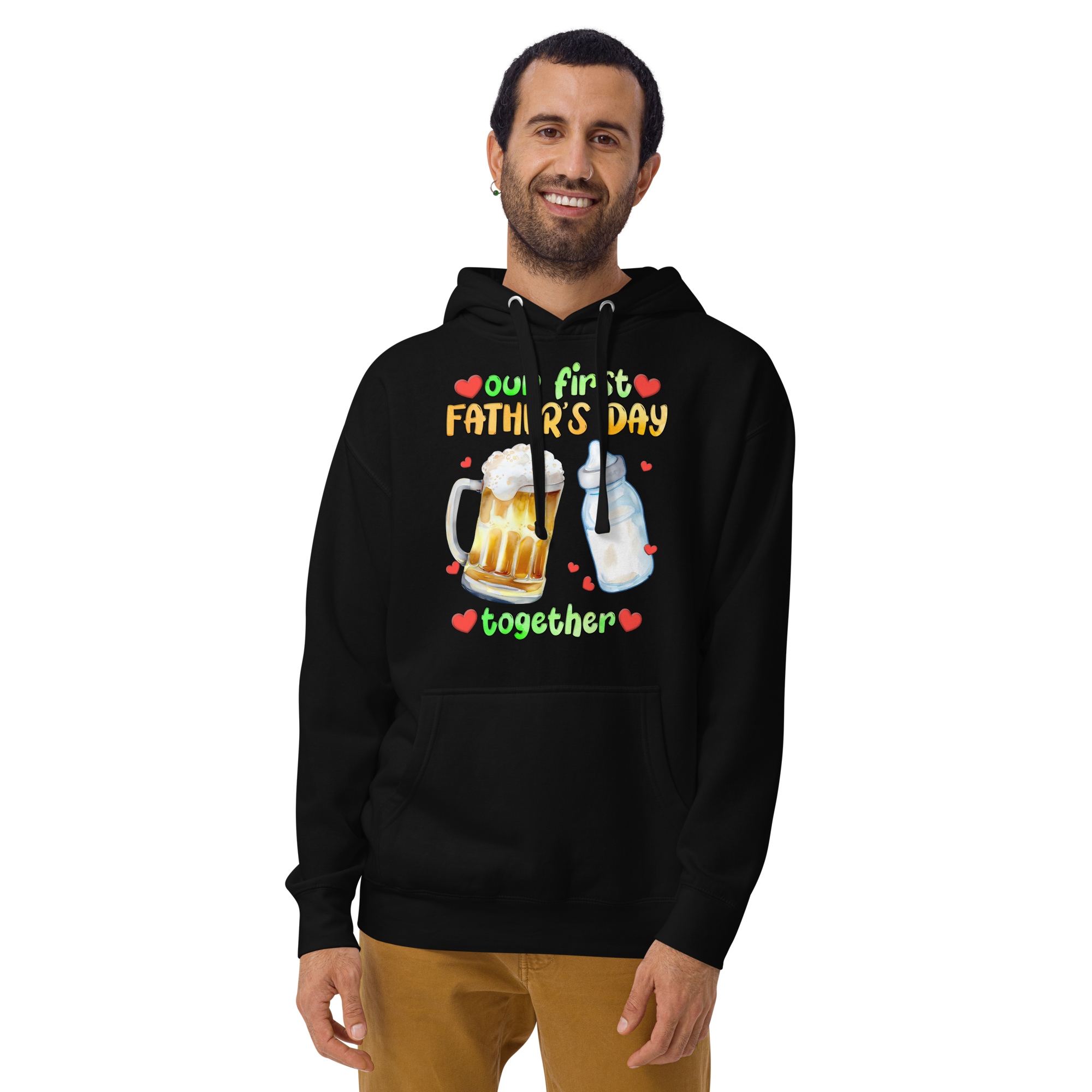 Our First Father's Day Together Unisex Hoodie