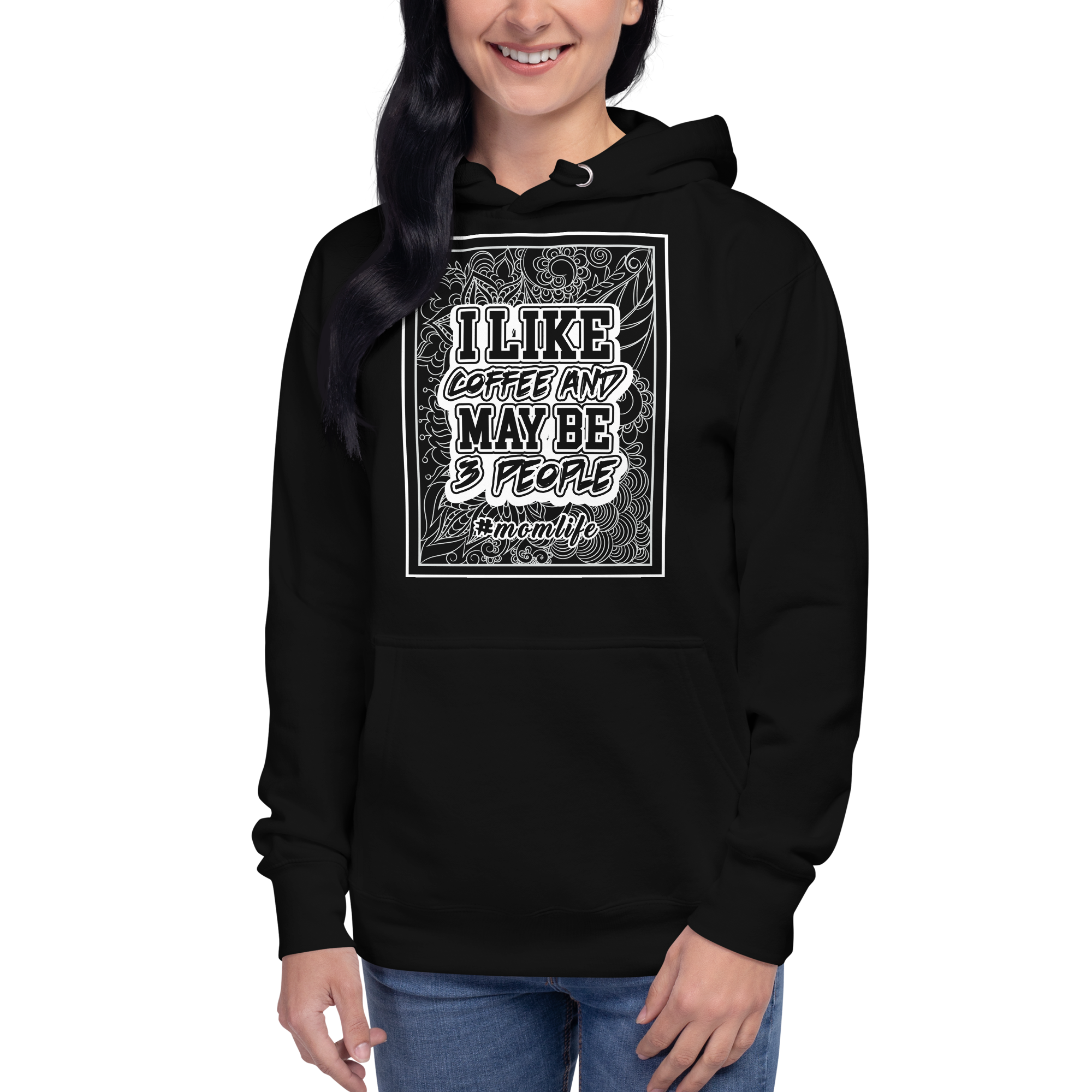 I Like Coffee And May Be 3 People Unisex Hoodie