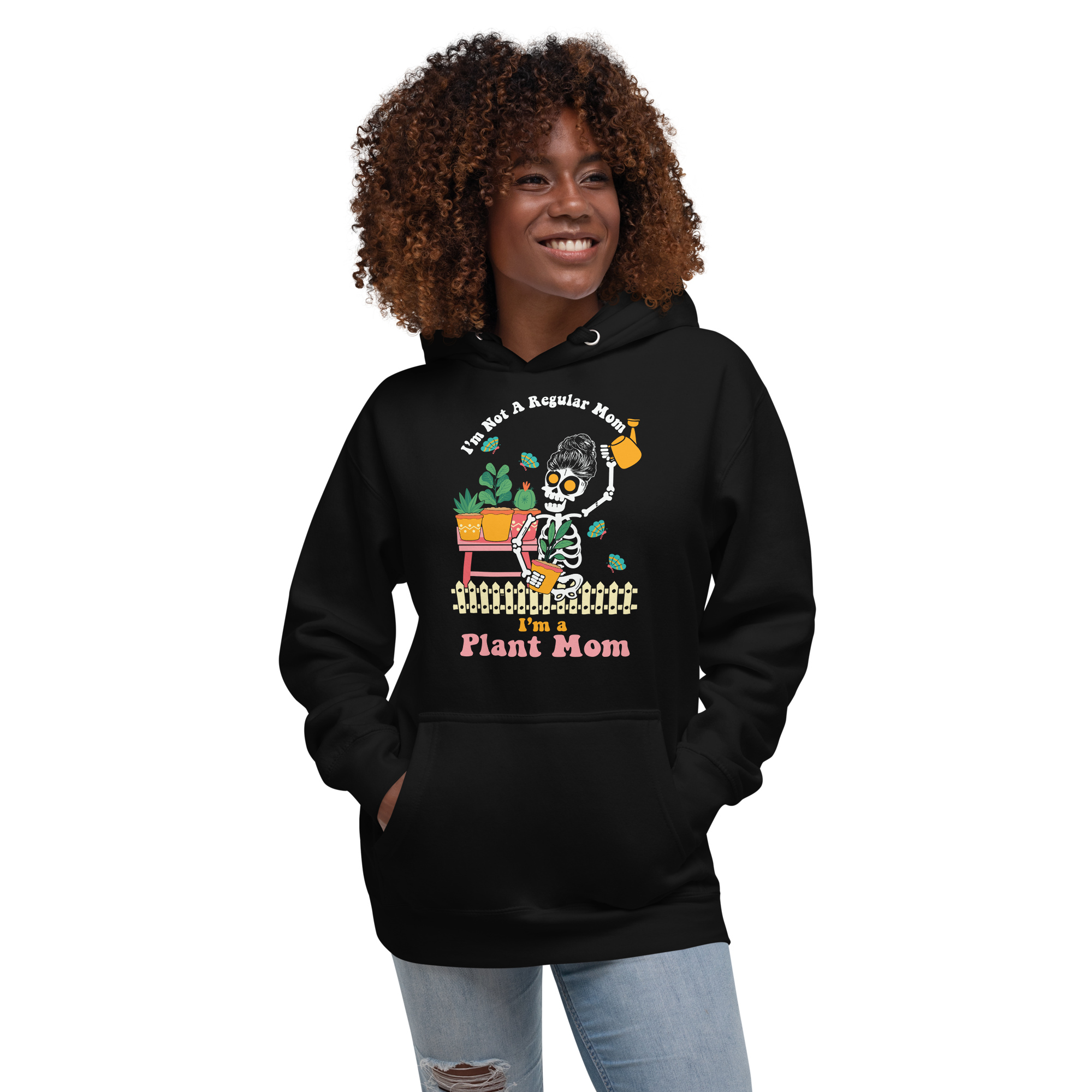 I'm Not A Regular Mom I'm A Plant Mom Unisex Hoodie