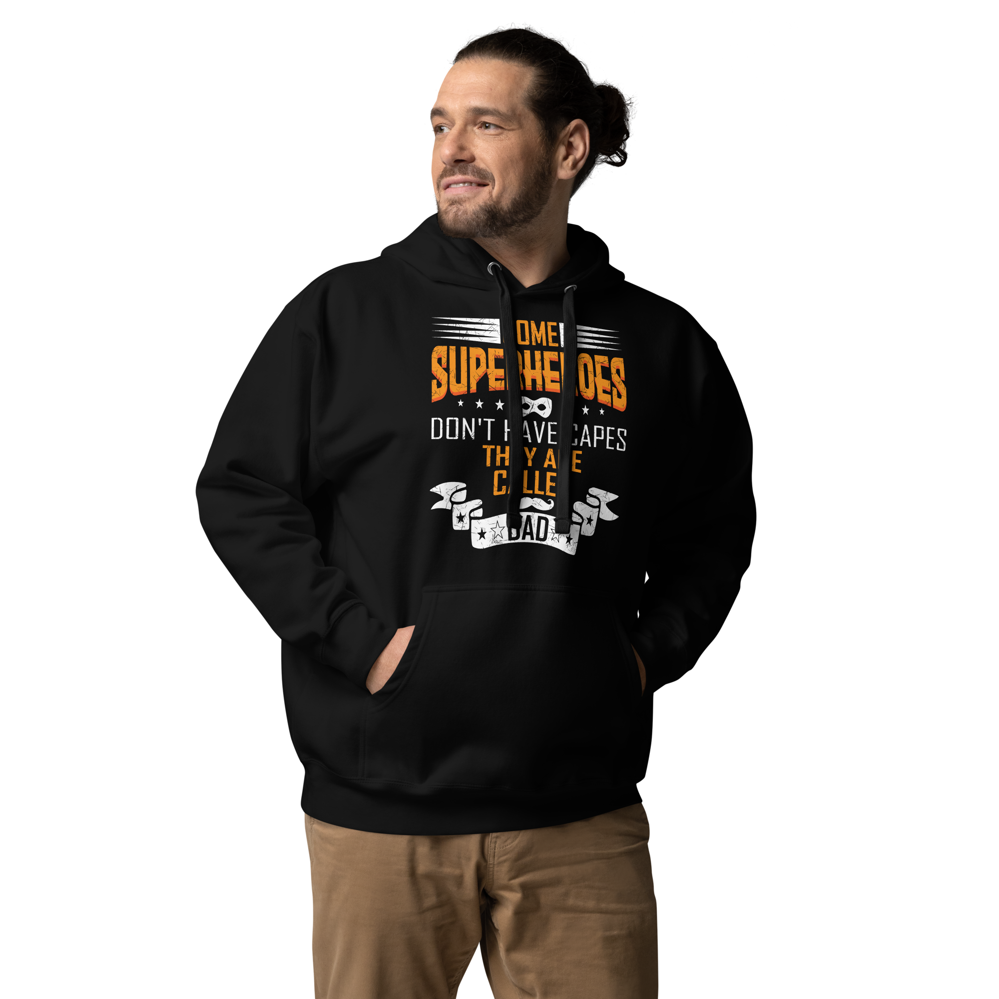 Some Superheroes Don't Capes They Are Called Dad Have Unisex Hoodie