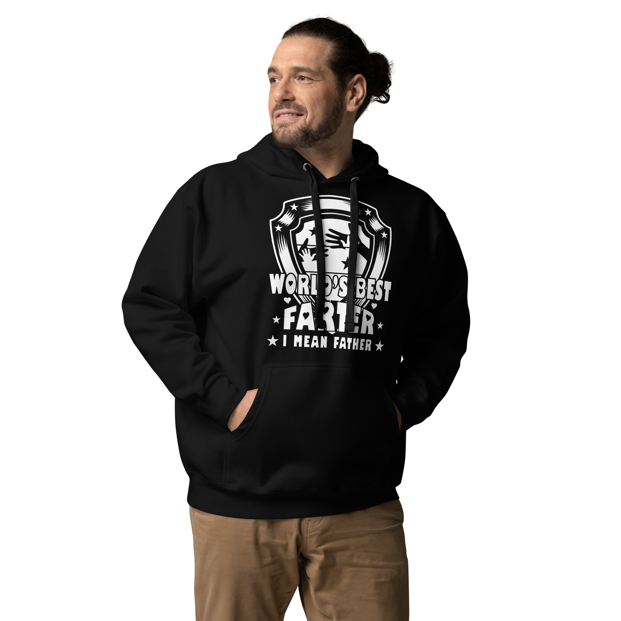 World's Best Farter I Mean Father Unisex Hoodie