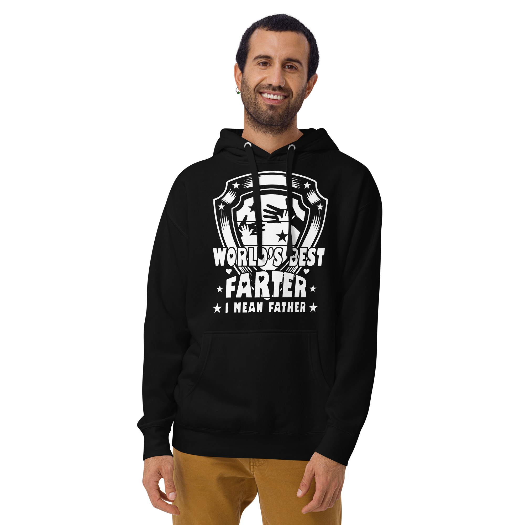 World's Best Farter I Mean Father Unisex Hoodie