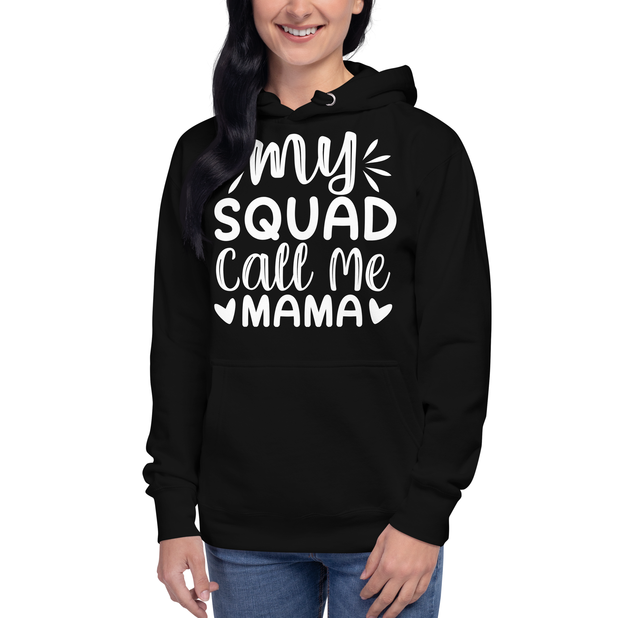 My Squad Call Me Mama Unisex Hoodie