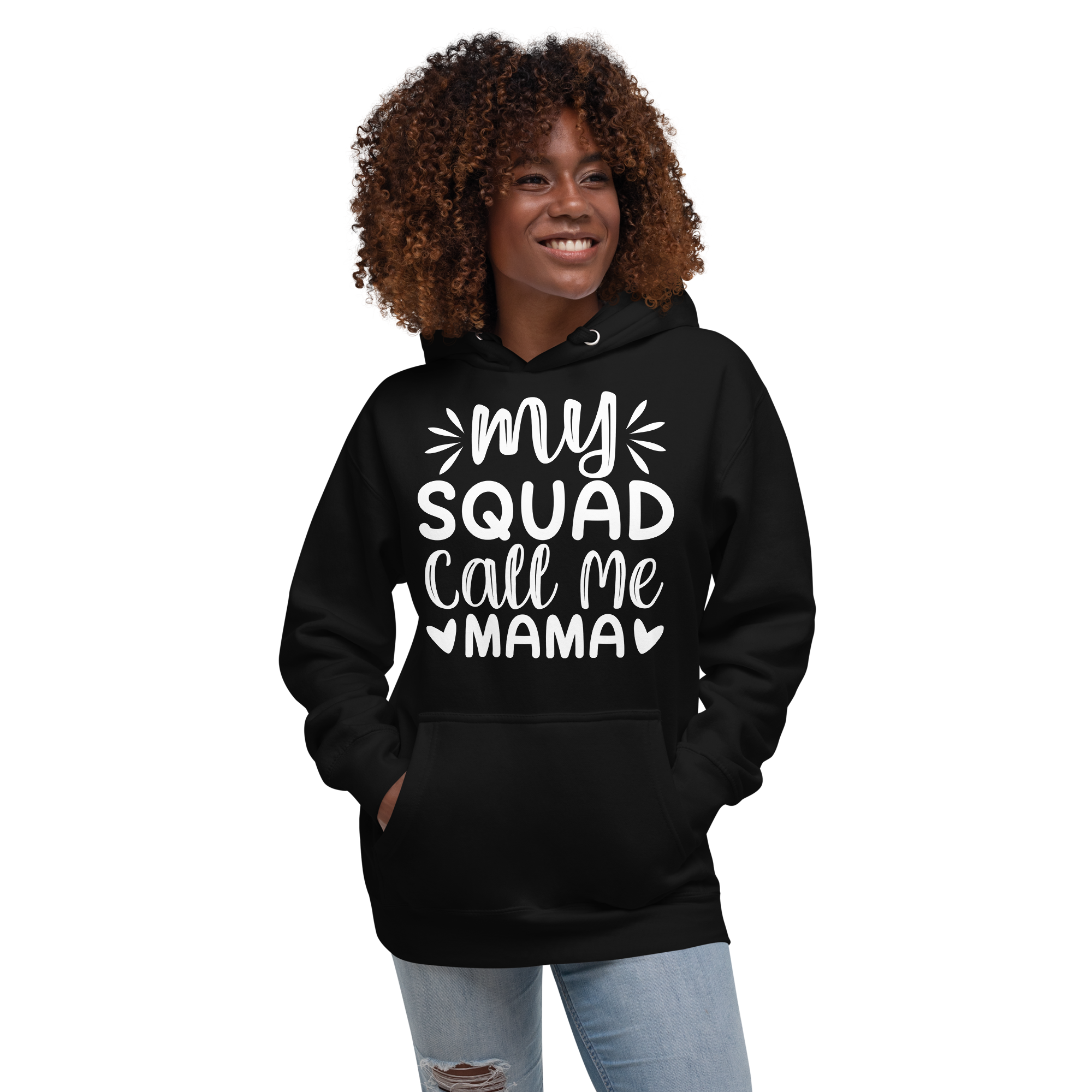 My Squad Call Me Mama Unisex Hoodie