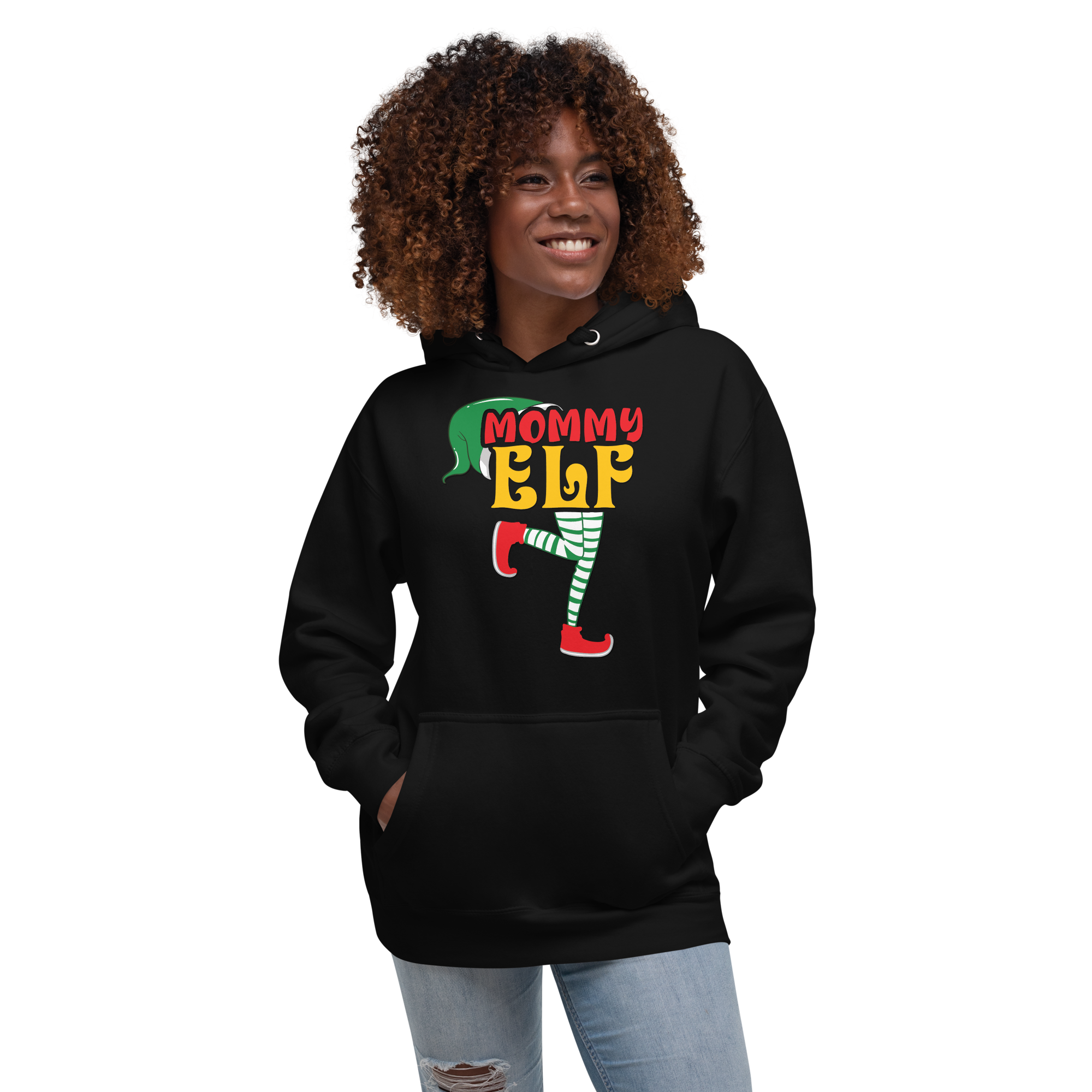 Mommy Elf Unisex Hoodie