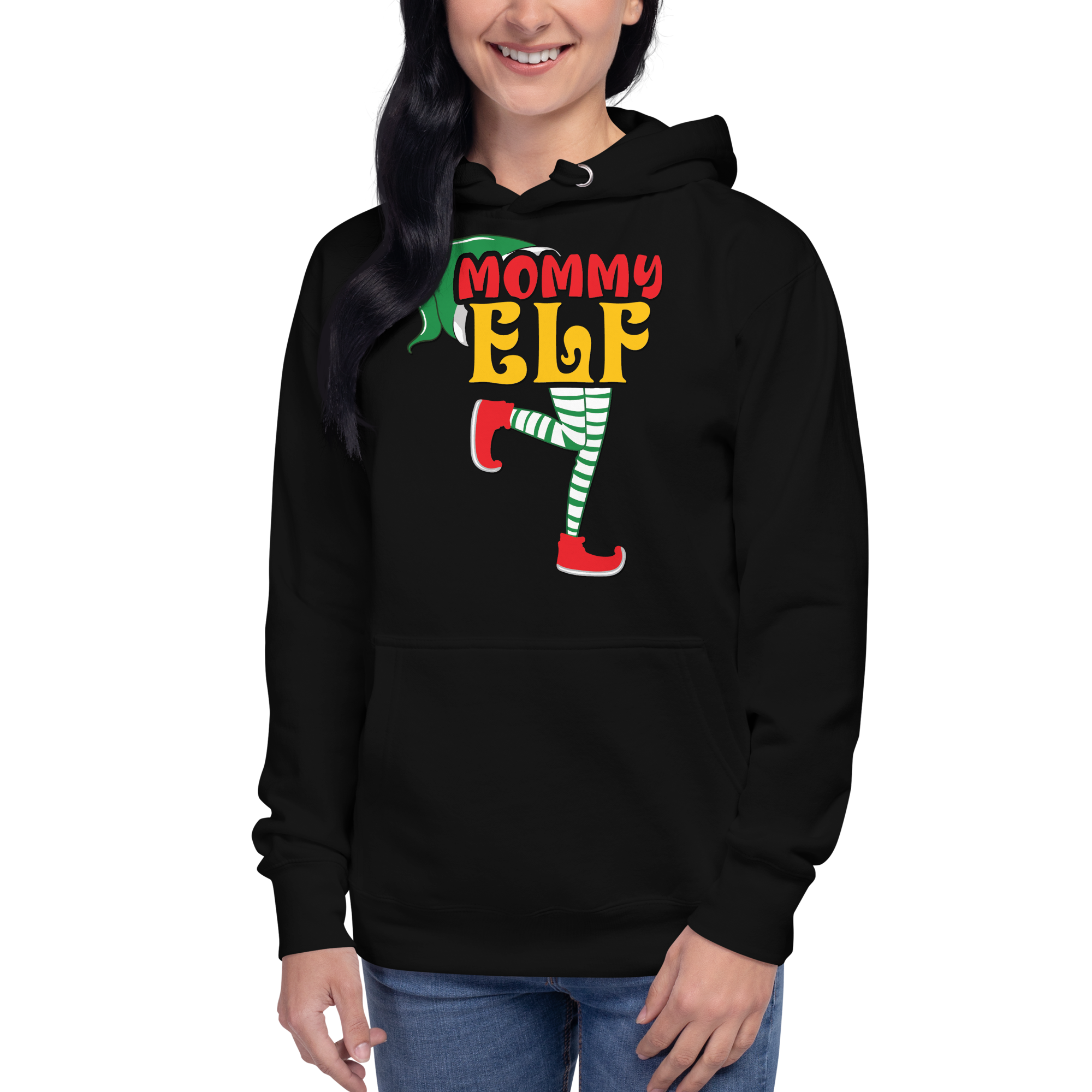 Mommy Elf Unisex Hoodie