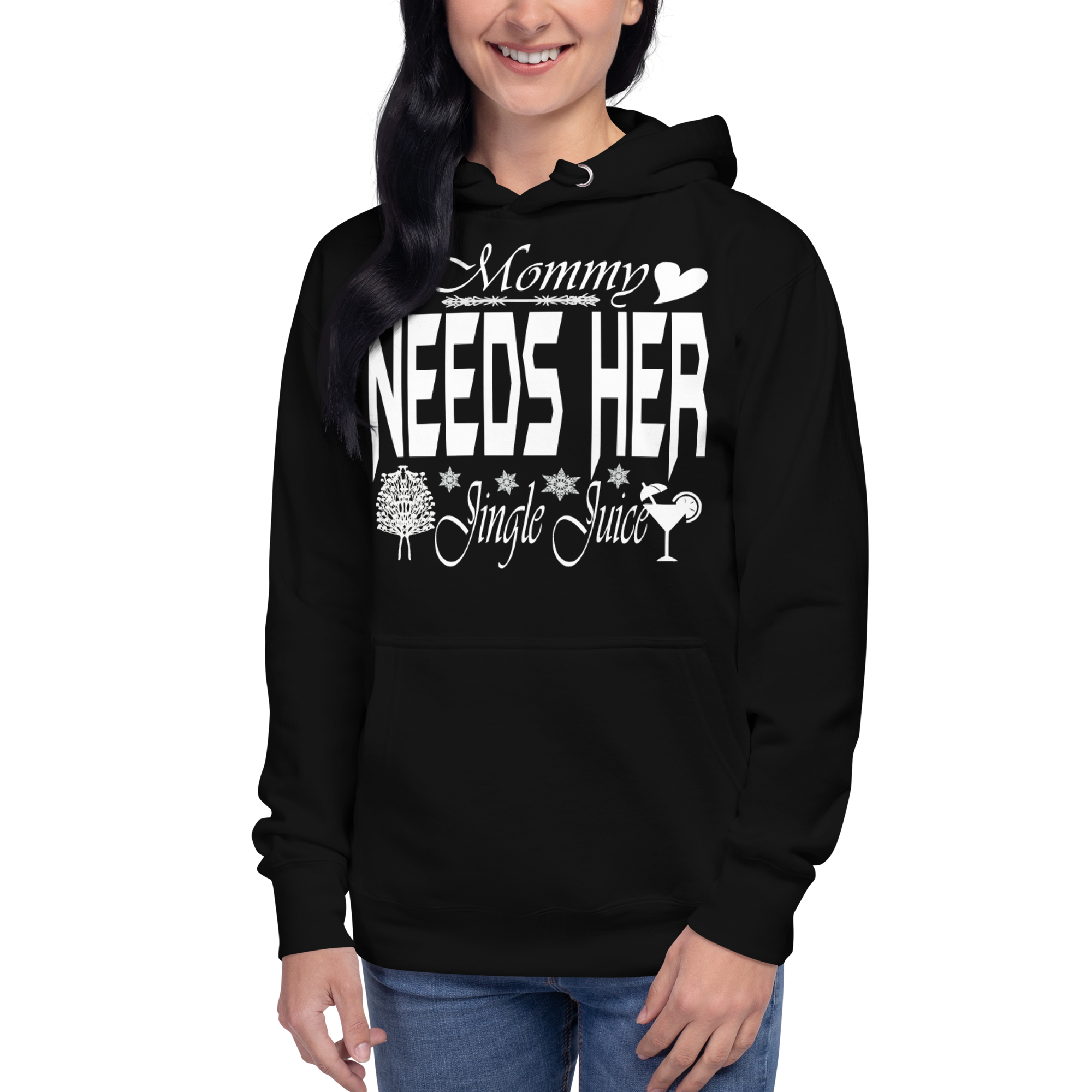 Mommy Needs Her Jingle Juice Unisex Hoodie