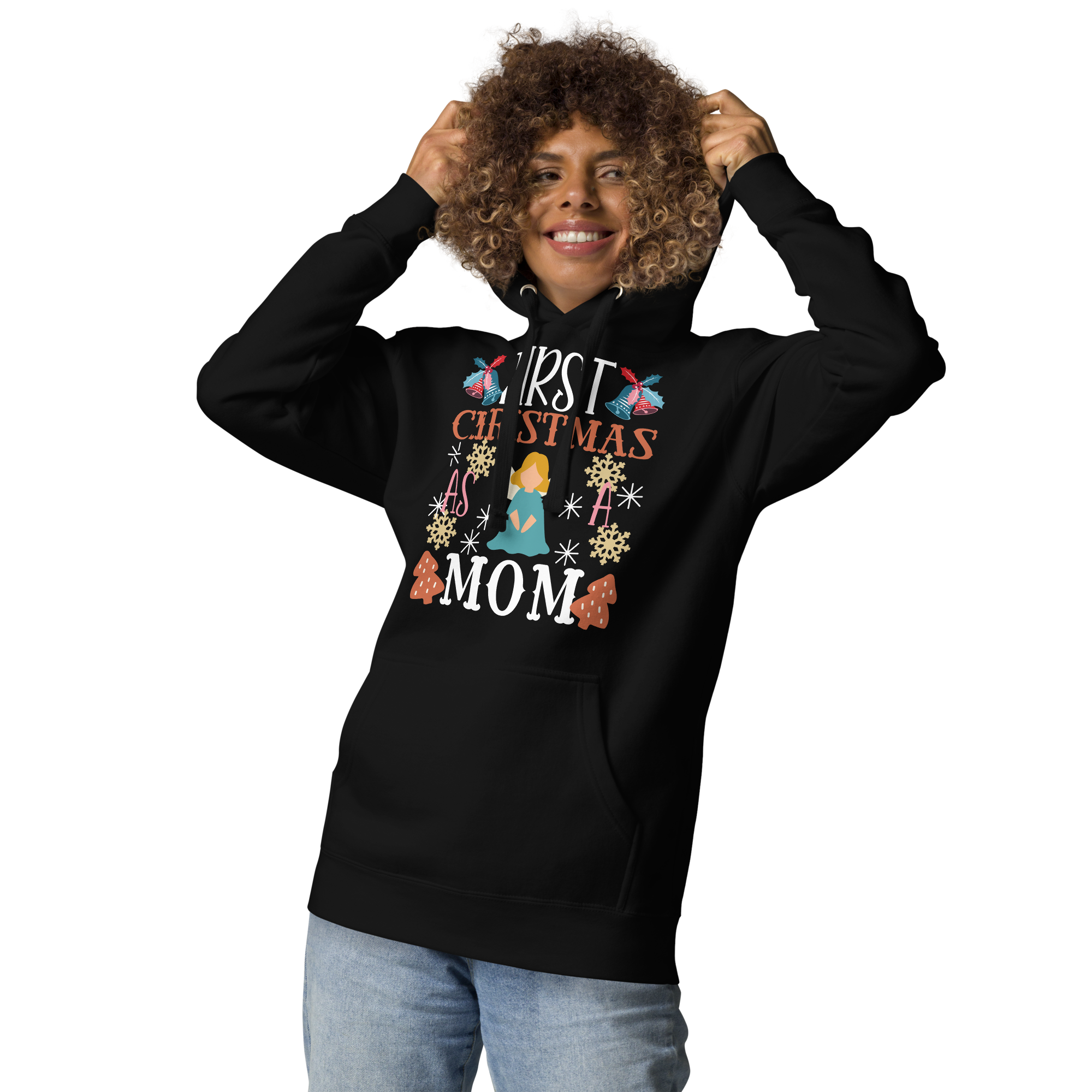 First Christmas As A Mom Unisex Hoodie