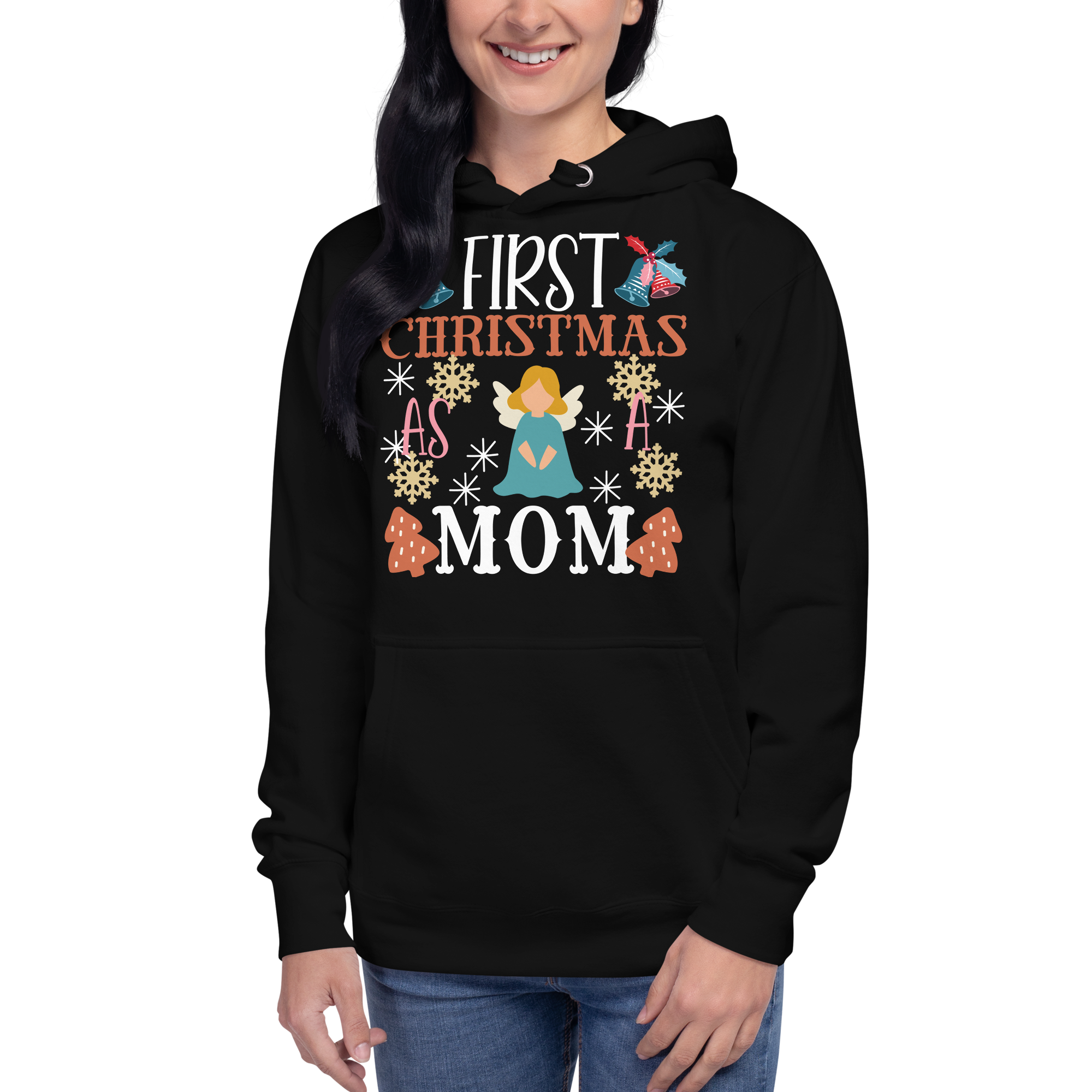 First Christmas As A Mom Unisex Hoodie