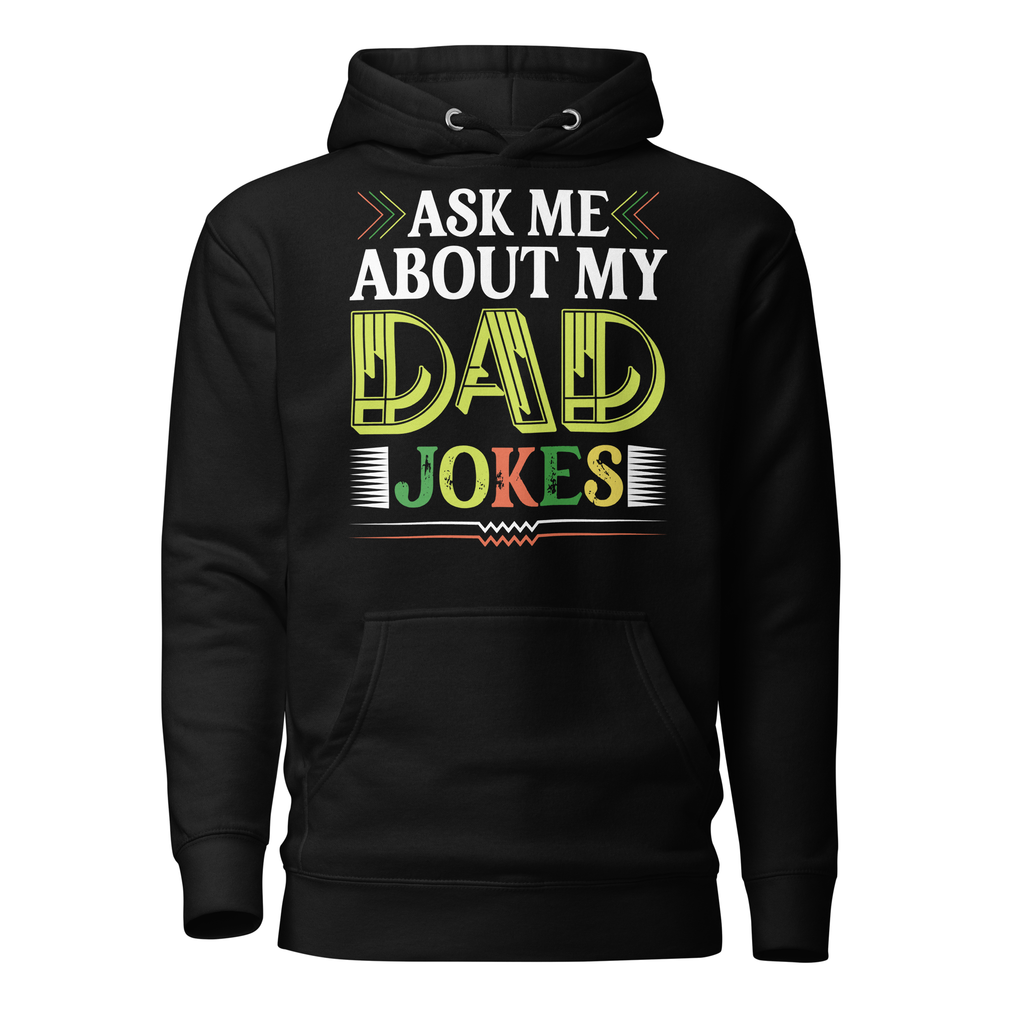 Ask Me About My Dad Jokes Unisex Hoodie