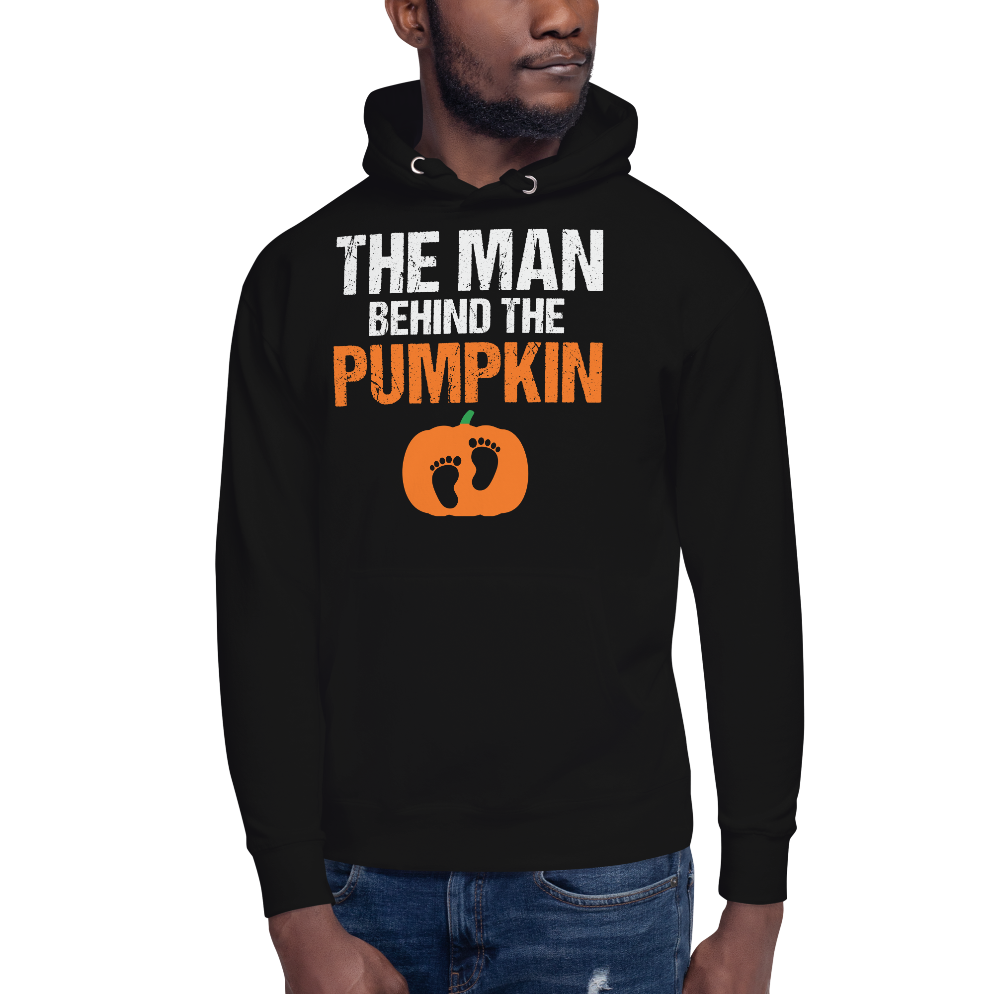 The Man Behind The Pumpkin Unisex Hoodie