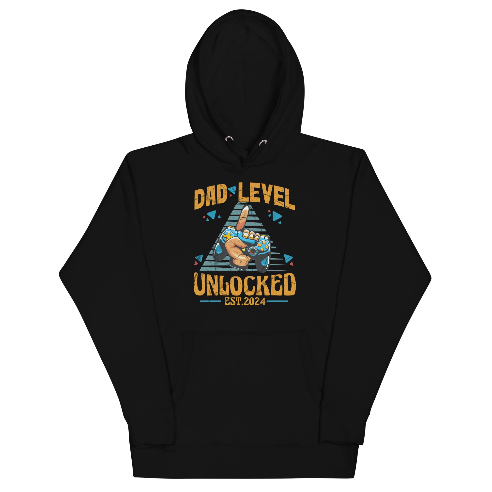 Dad Level Unlocked Est. 2024 Unisex Hoodie