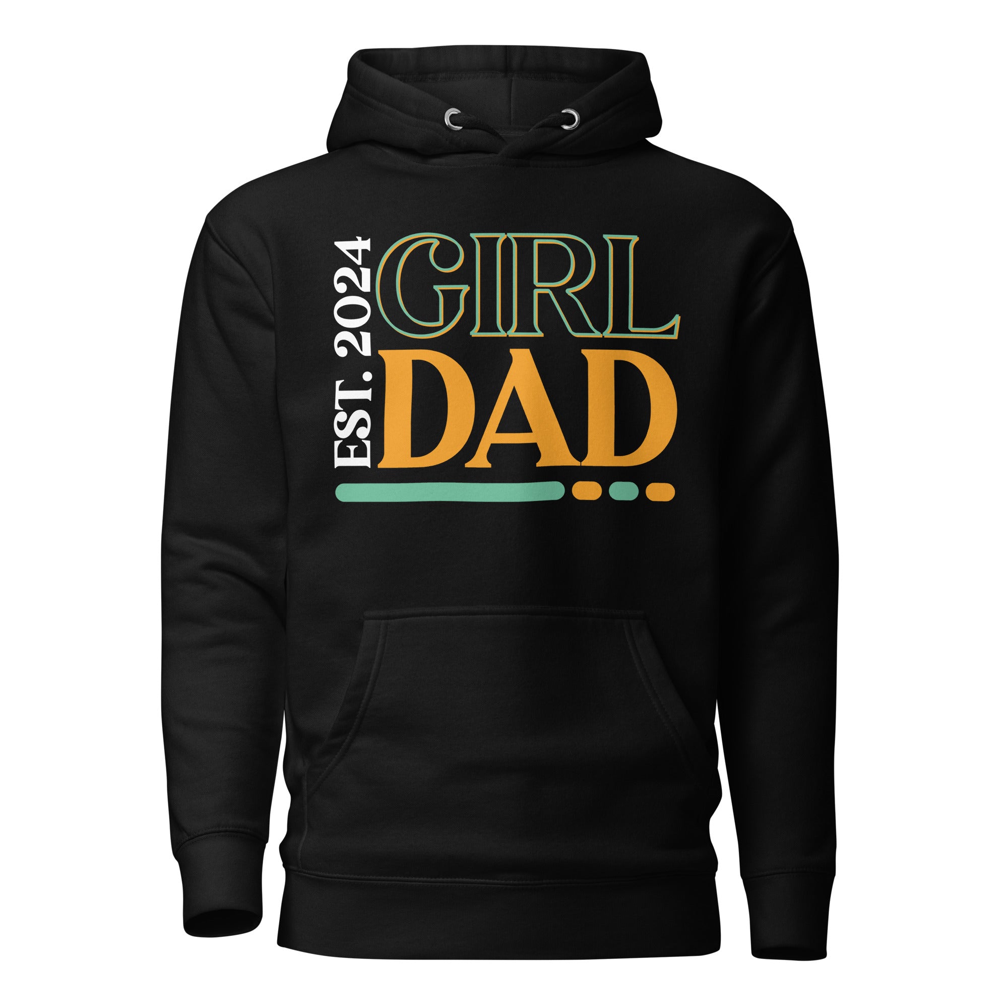 Girl Dad Est. 2024 Unisex Hoodie