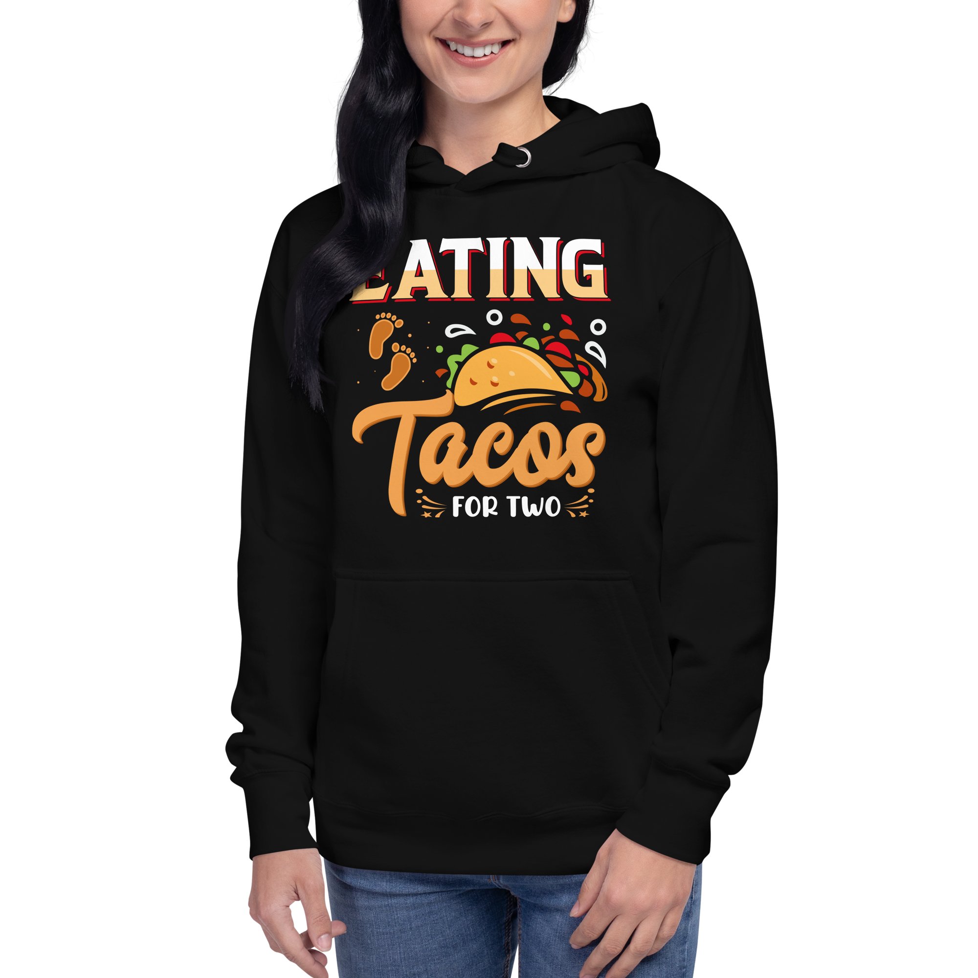 Eating Tacos for Two Unisex Hoodie