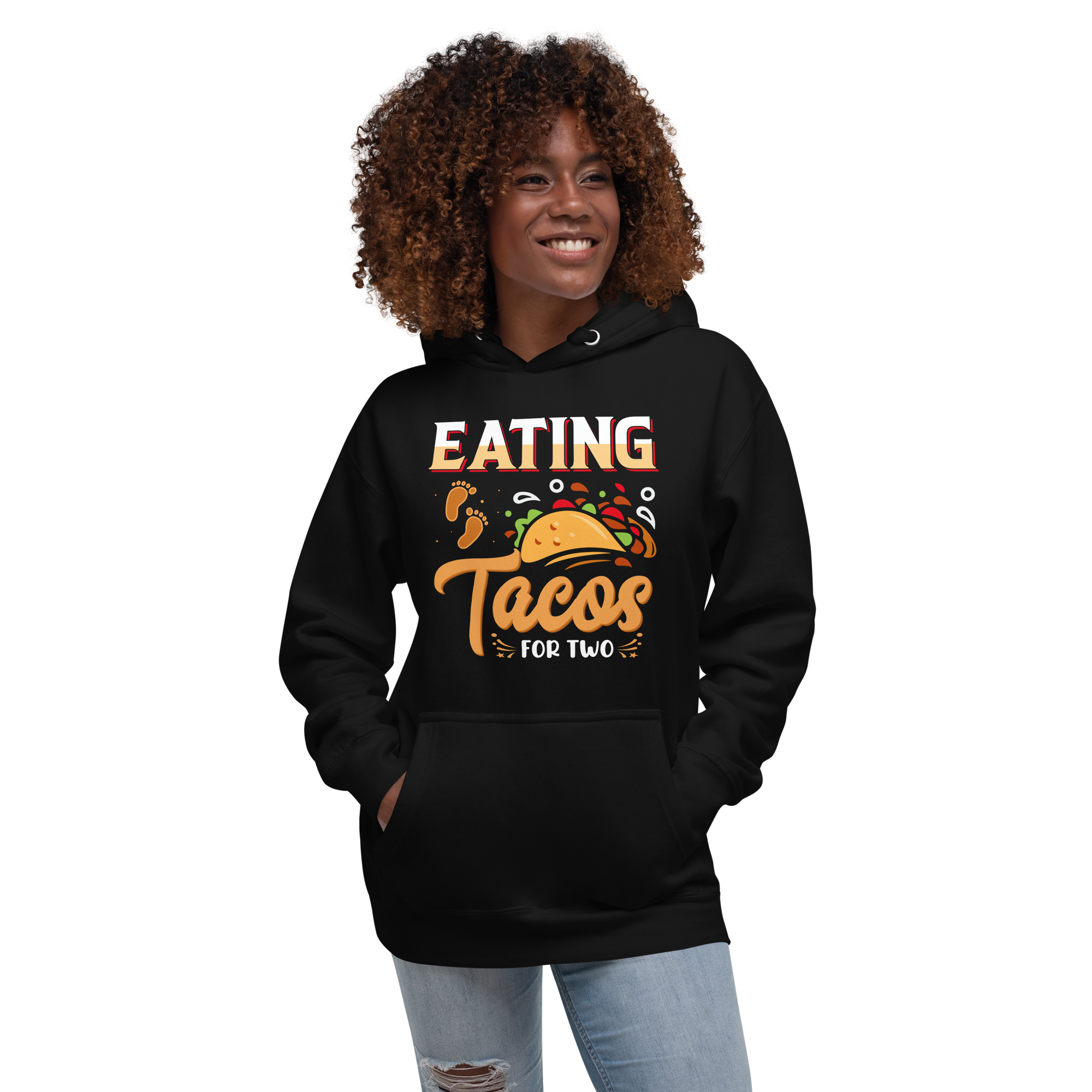 Eating Tacos for Two Unisex Hoodie