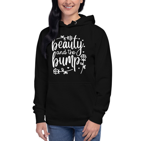 Beauty And The Bump Unisex Hoodie