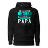 I Am Not Retired I Am A Professional Dad Unisex Hoodie