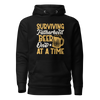 Surviving Fatherhood One Beer At A time Unisex Hoodie