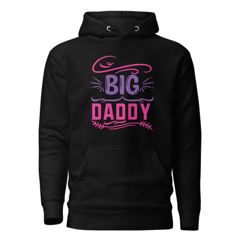 Big Daddy - Bold and Vibrant Typography Design Unisex Hoodie