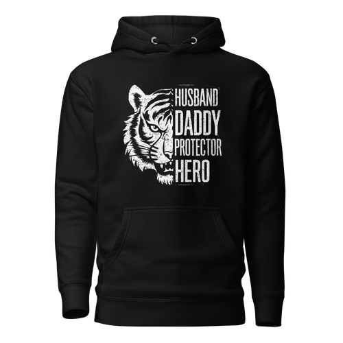 Husband Daddy Protector Hero Unisex Hoodie