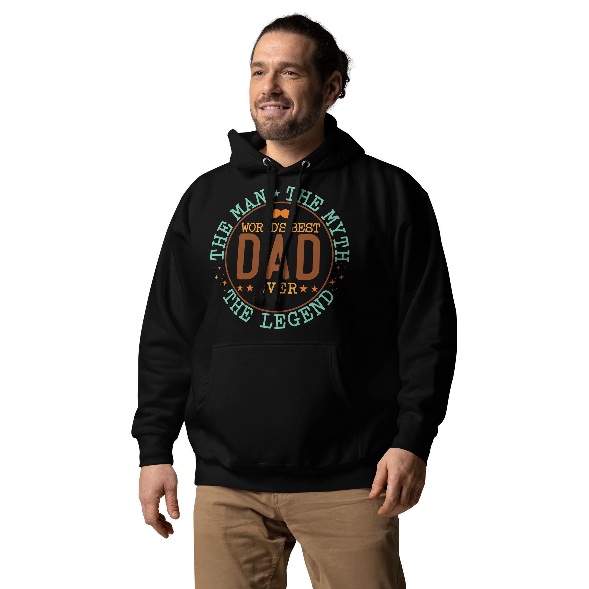 World's Best Dad Ever The Man The Myth The Legend Unisex Hoodie