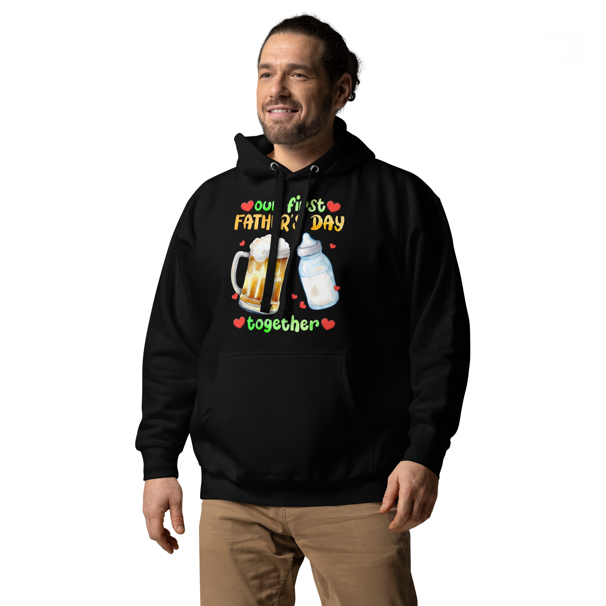 Our First Father's Day Together Unisex Hoodie