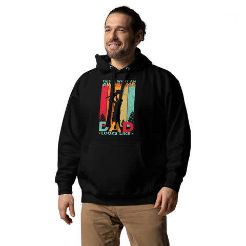 This Is What An Awesome Dad Looks Like Unisex Hoodie