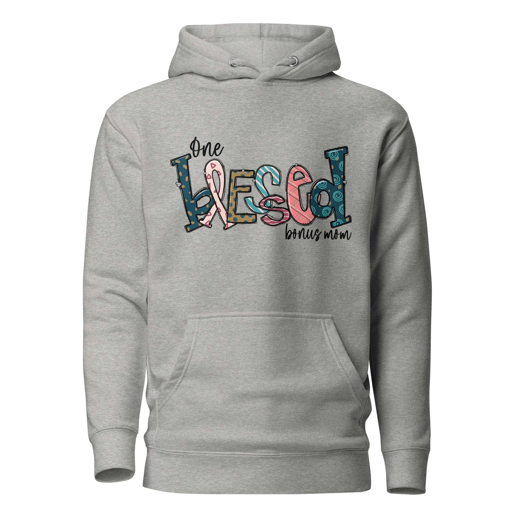 One Blessed Bonus Mom Unisex Hoodie