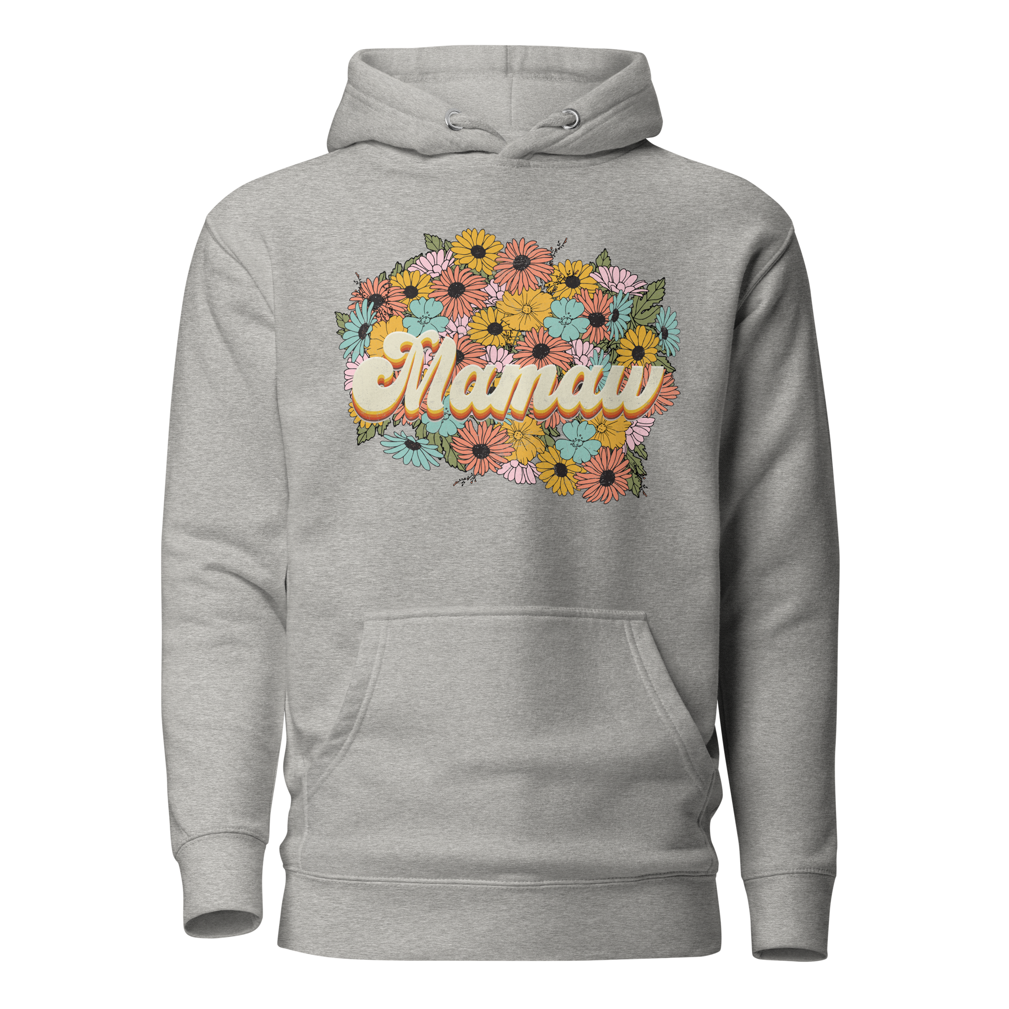 Mamaw Floral Mom Colorful Unisex Hoodie