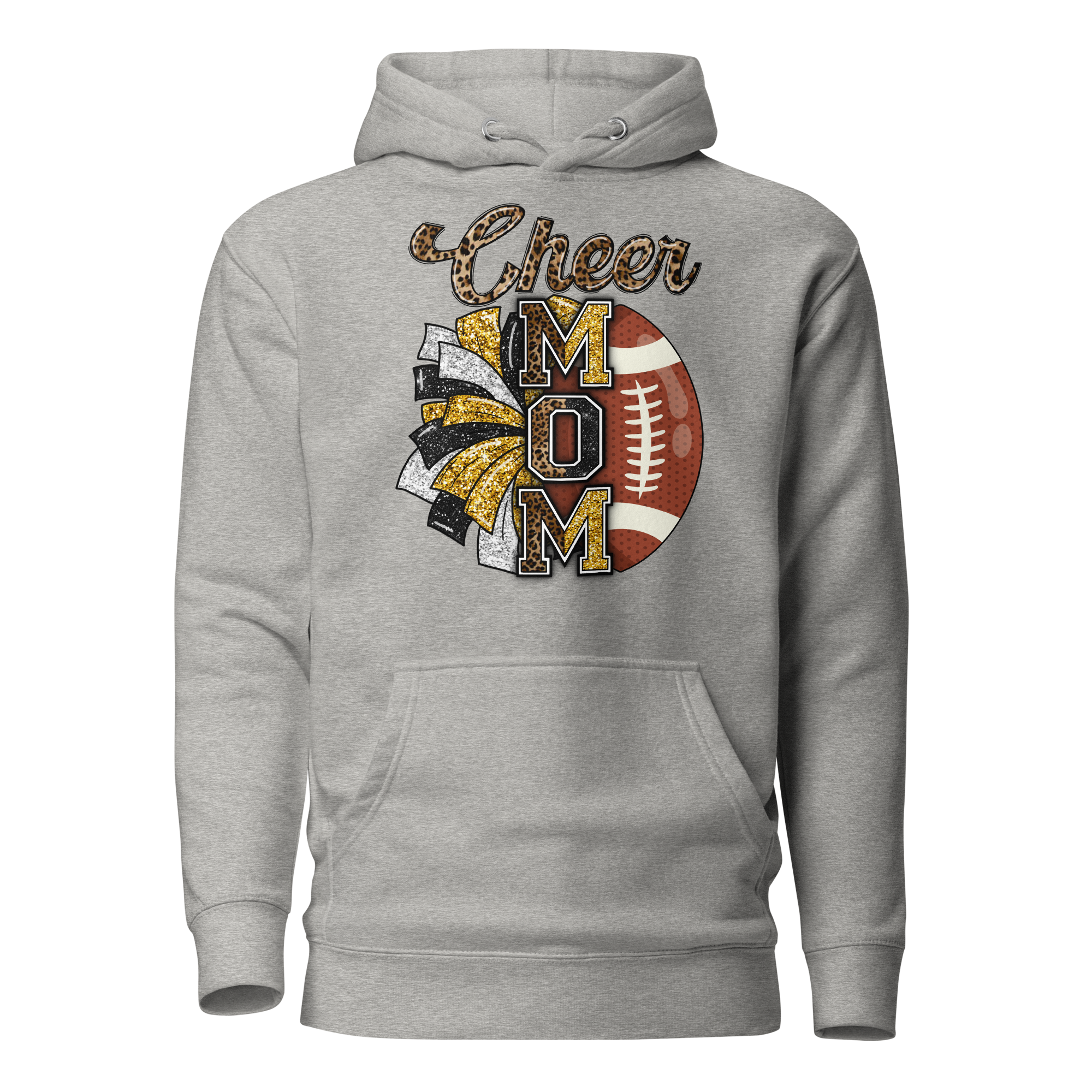 Cheer Football Mom Unisex Hoodie