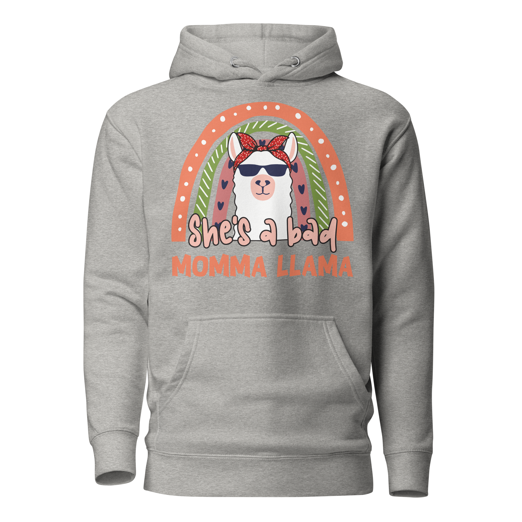 She's A Bad Momma Llama Unisex Hoodie