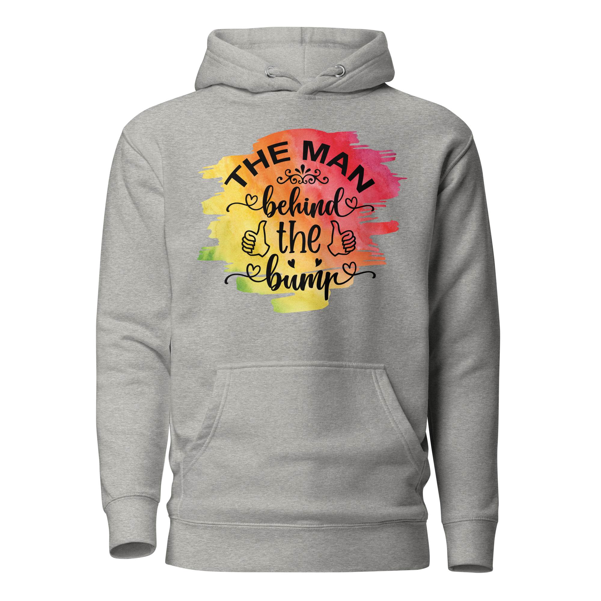 The Man Behind The Bump Unisex Hoodie