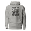 When My Father Didnt Have My Hand He Had My Back Unisex Hoodie