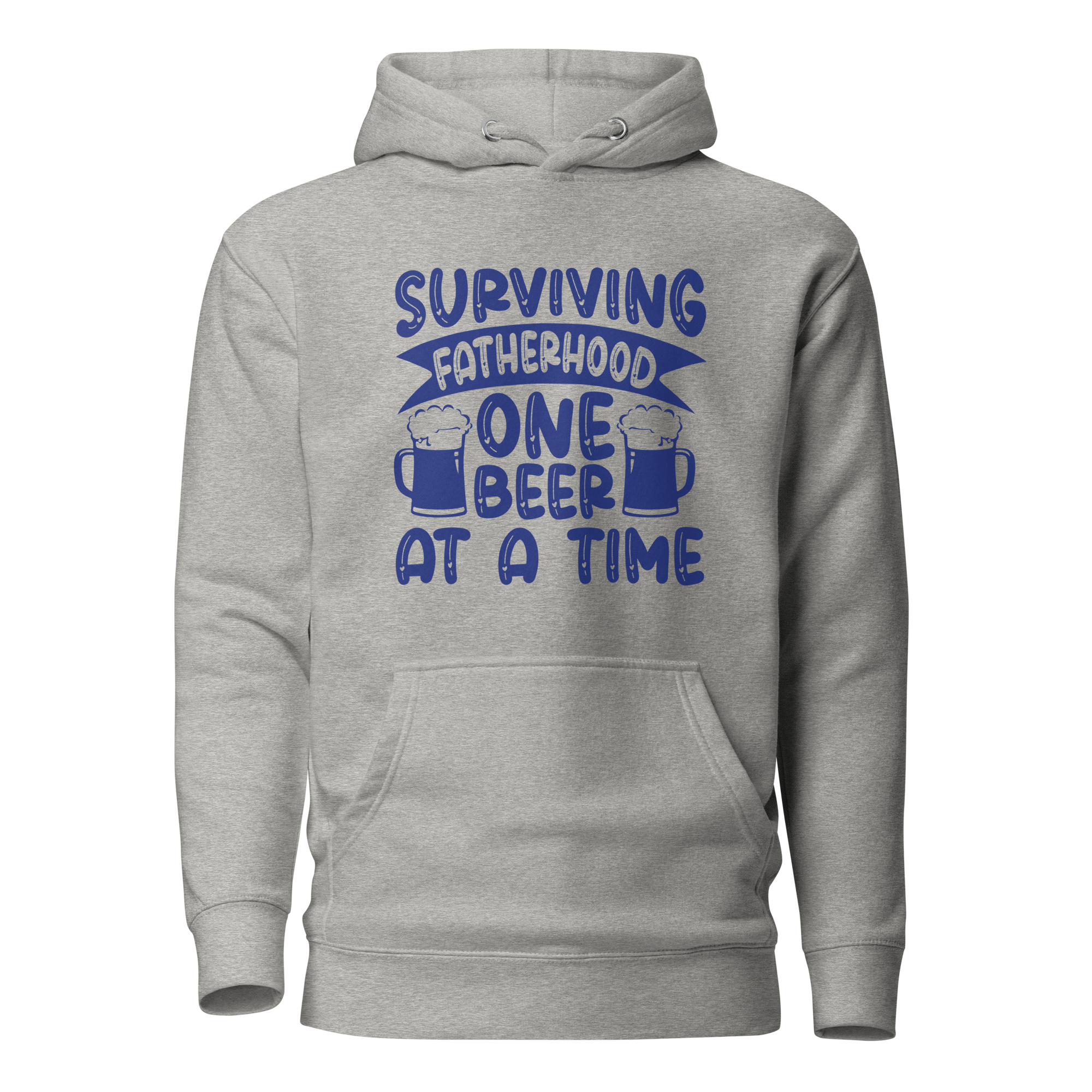 Surviving Fatherhood One Beer At A time Unisex Hoodie