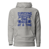 Surviving Fatherhood One Beer At A time Unisex Hoodie