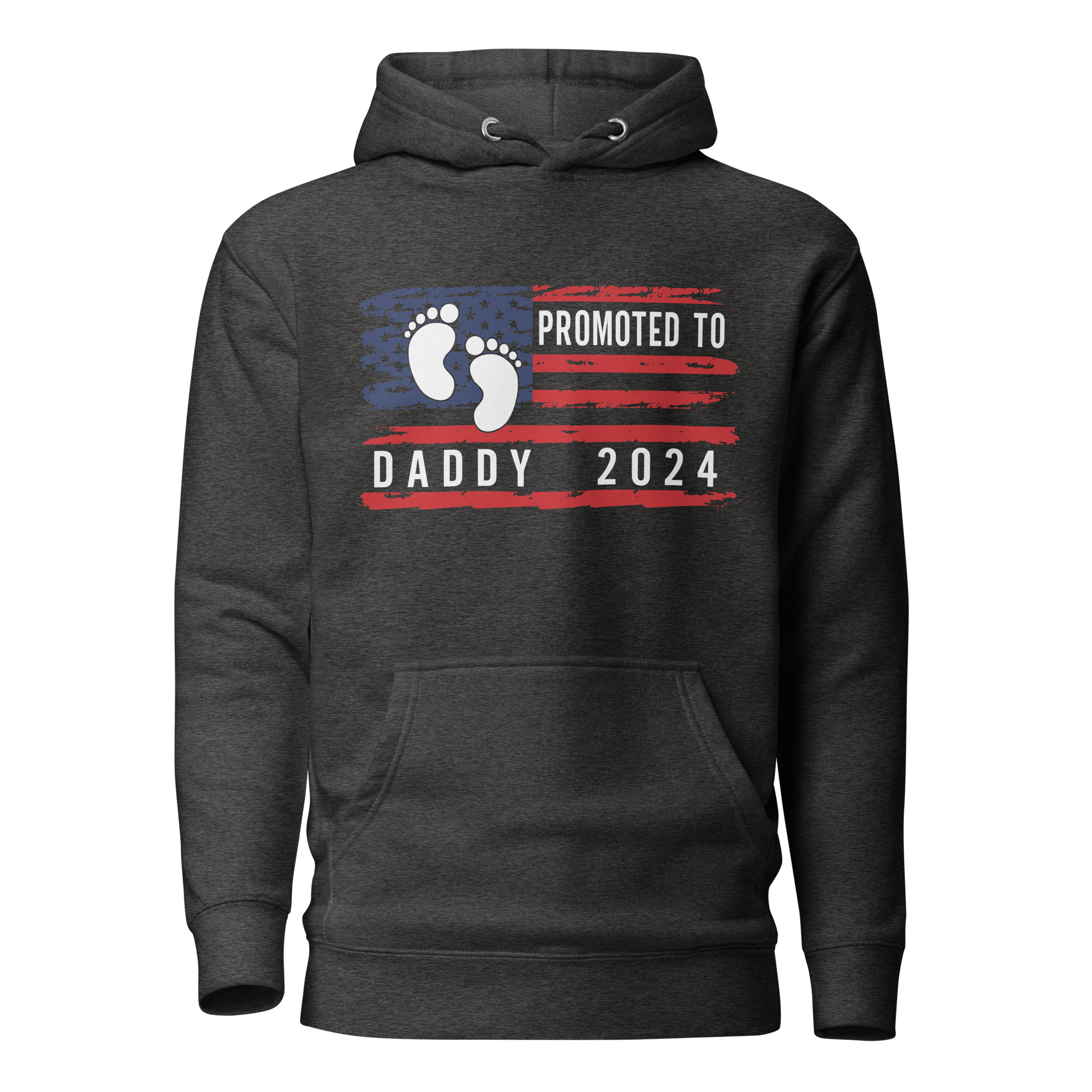 promoted to daddy 2024 Unisex Hoodie