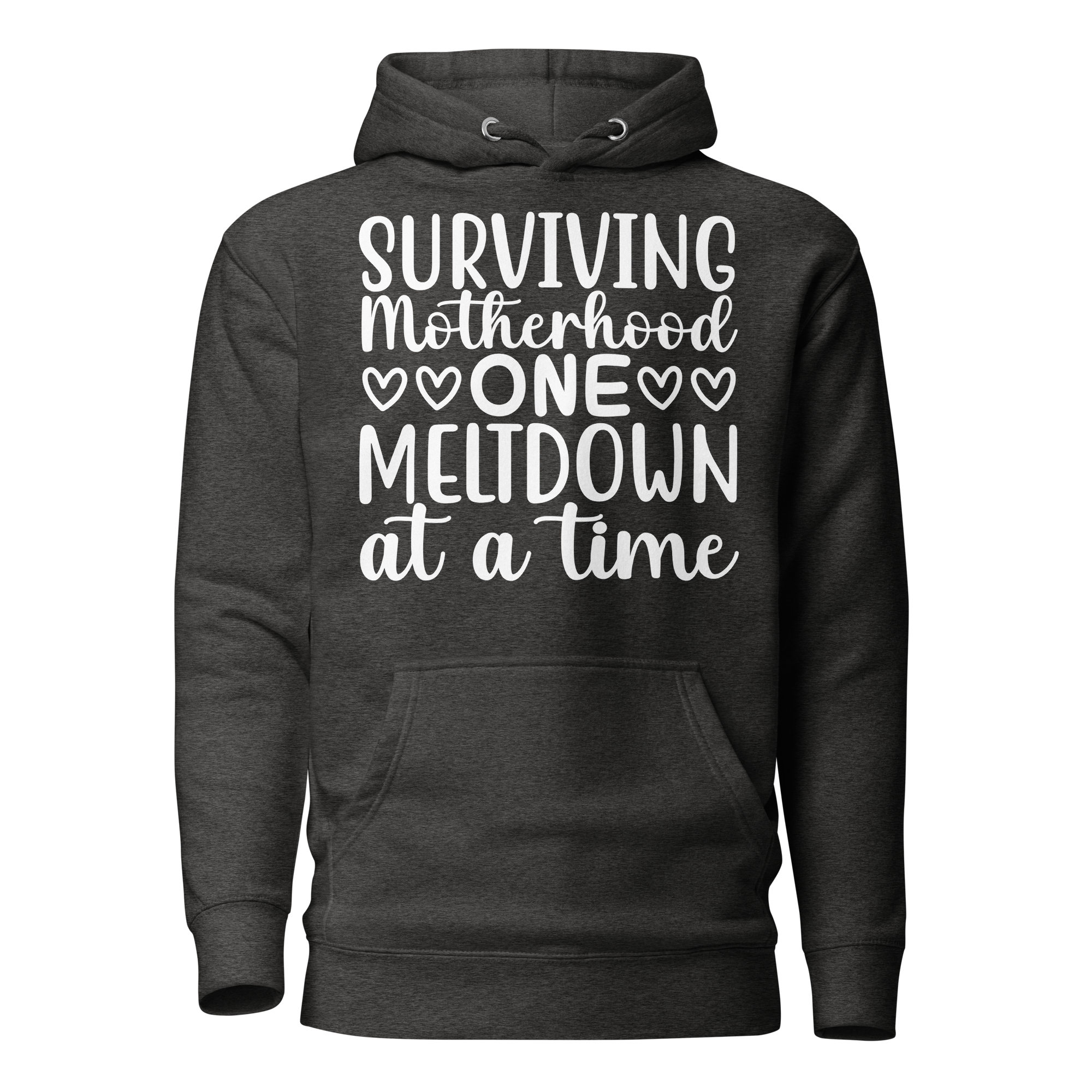 Surviving Motherhood One Meltdown At A Time Unisex Hoodie