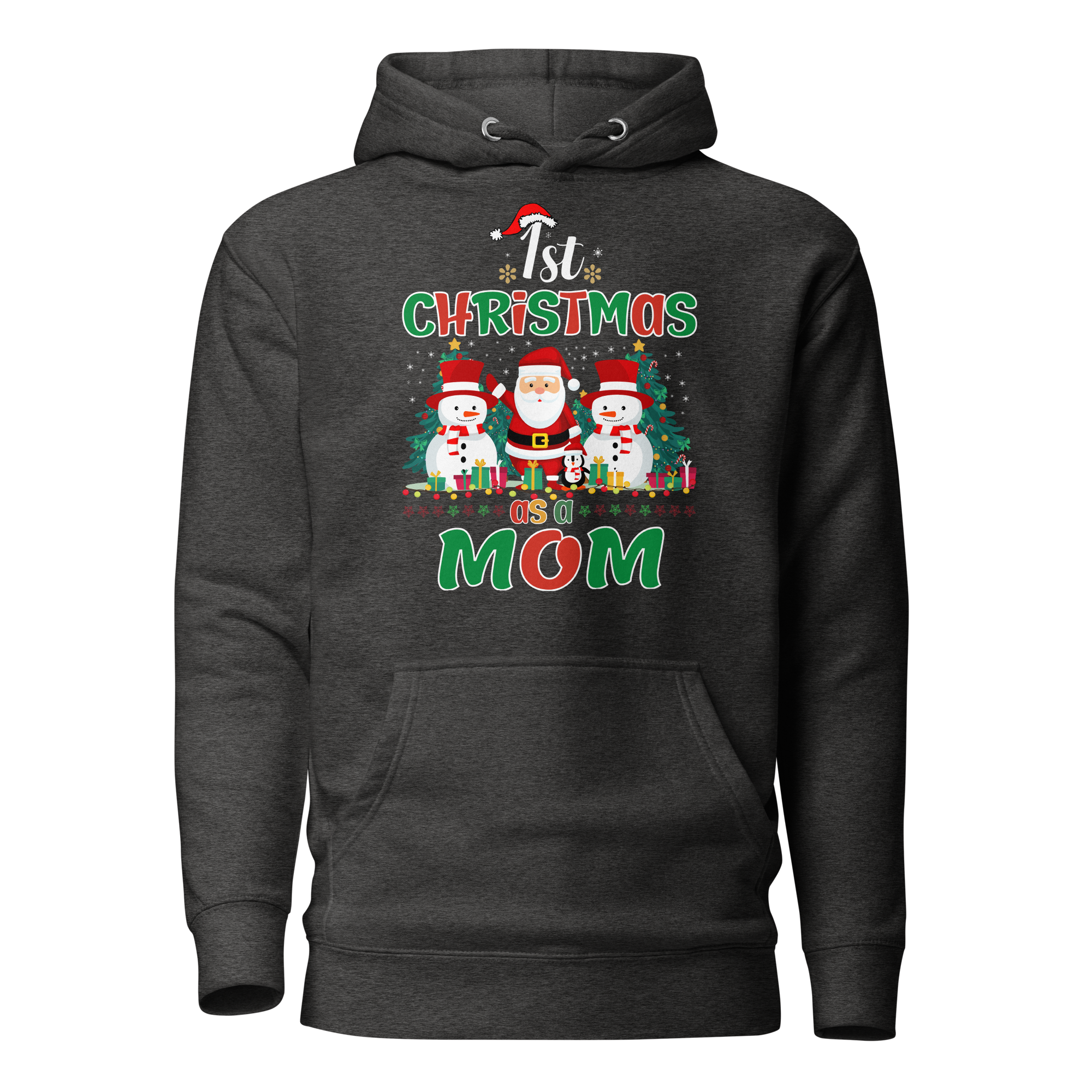 1st Christmas As A Mom Unisex Hoodie